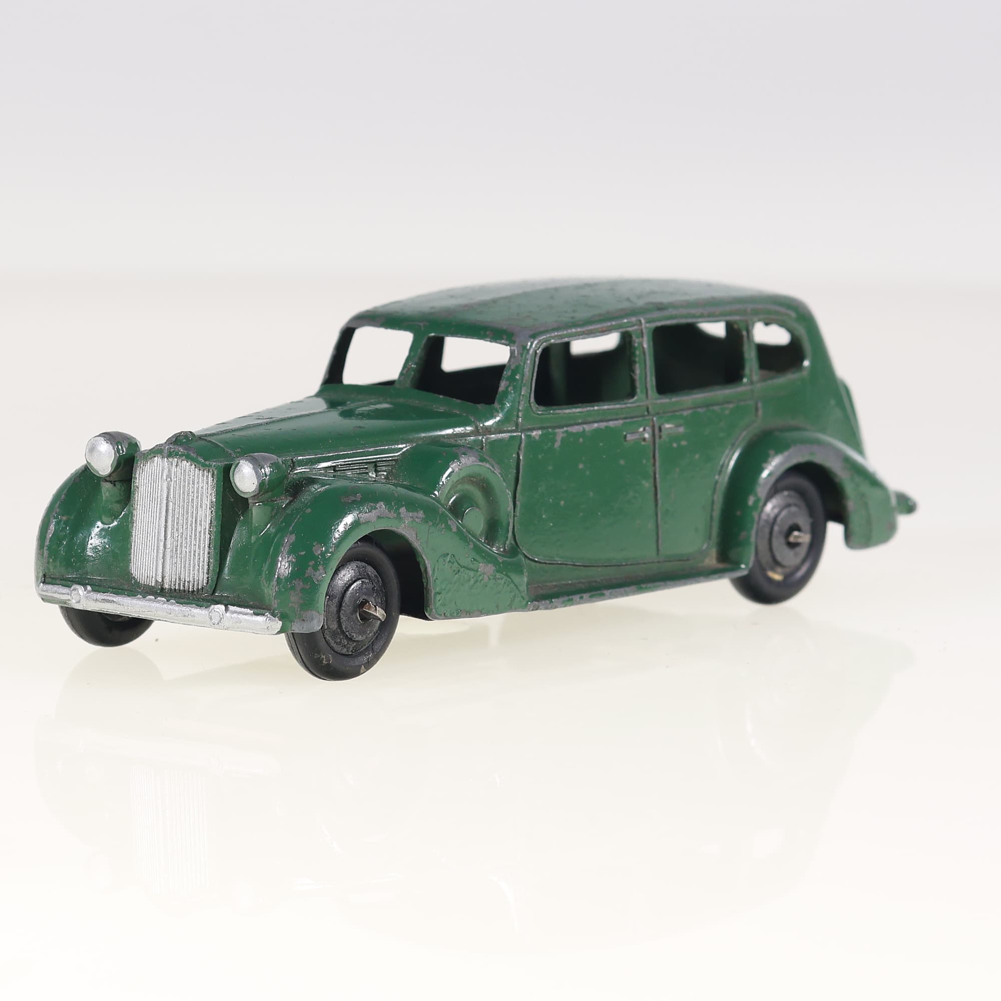 Dinky Toys 39A Packard super huit 1/43 Vert  — miniature 8