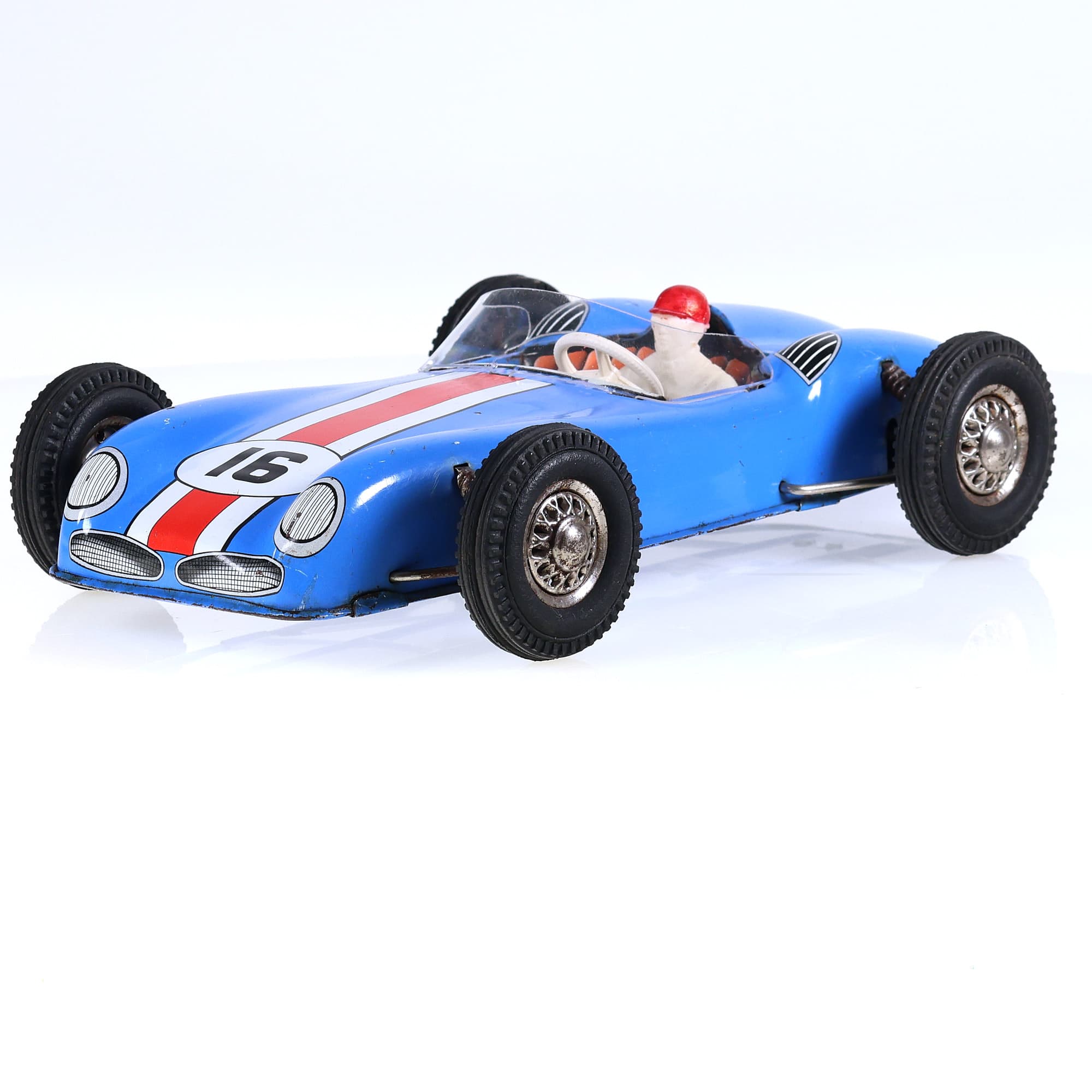 Joustra 2122 auto de course racing car #16 28,5 cm Bleu Grade B