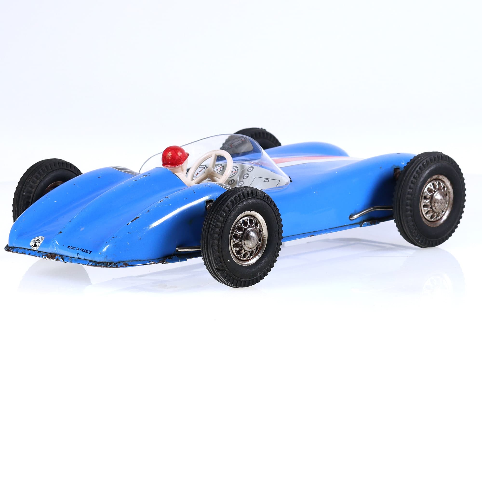 Joustra 2122 auto de course racing car #16 28,5 cm Bleu Grade B — miniature 5