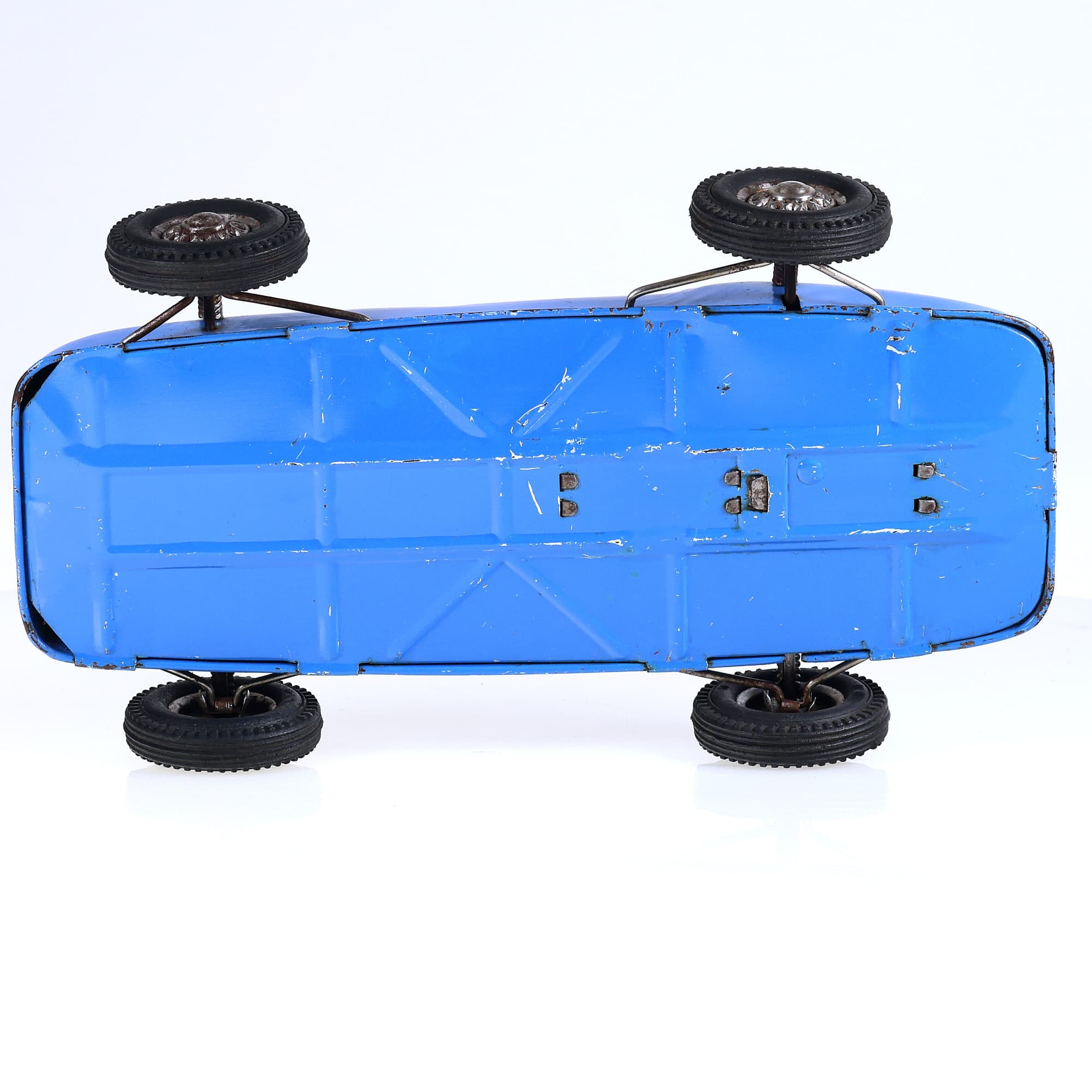 Joustra 2122 auto de course racing car #16 28,5 cm Bleu Grade B — miniature 10
