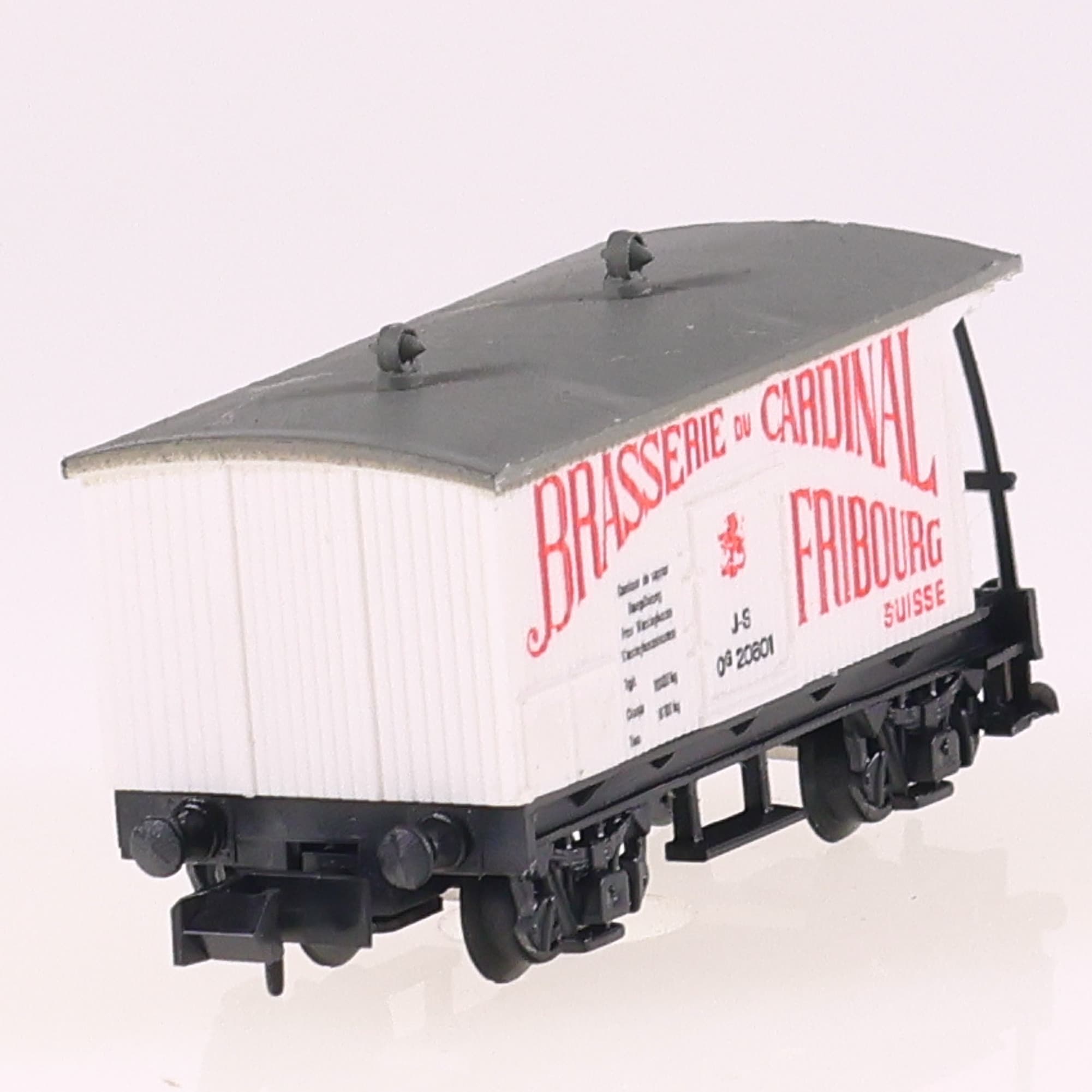 Wiking Wagon couvert Brasserie du Cardinal Fribourg Suisse en N W203 — miniature 9