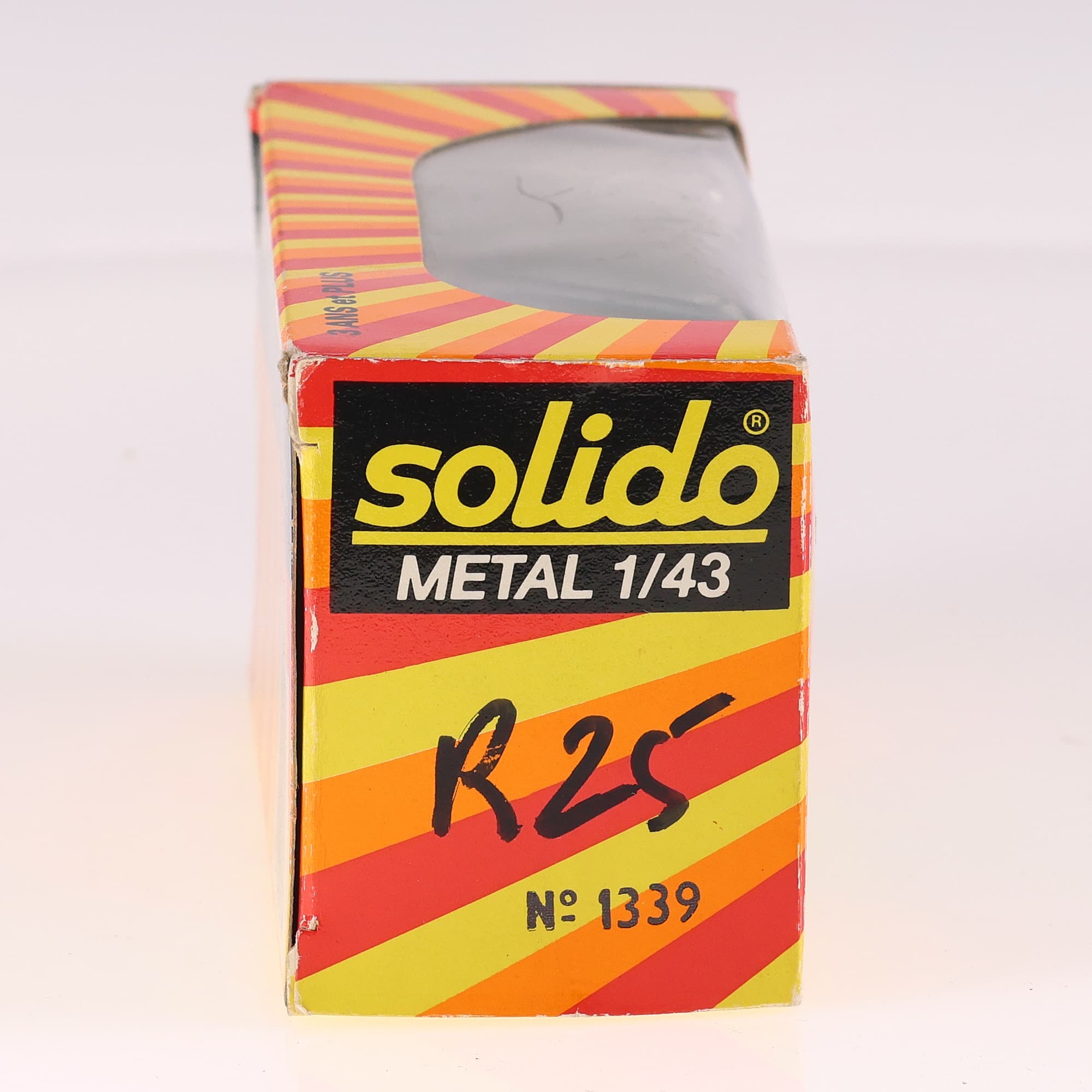 Solido 1339 Renault 25 1/43 Bleu Grade B avec boîte — miniature 14
