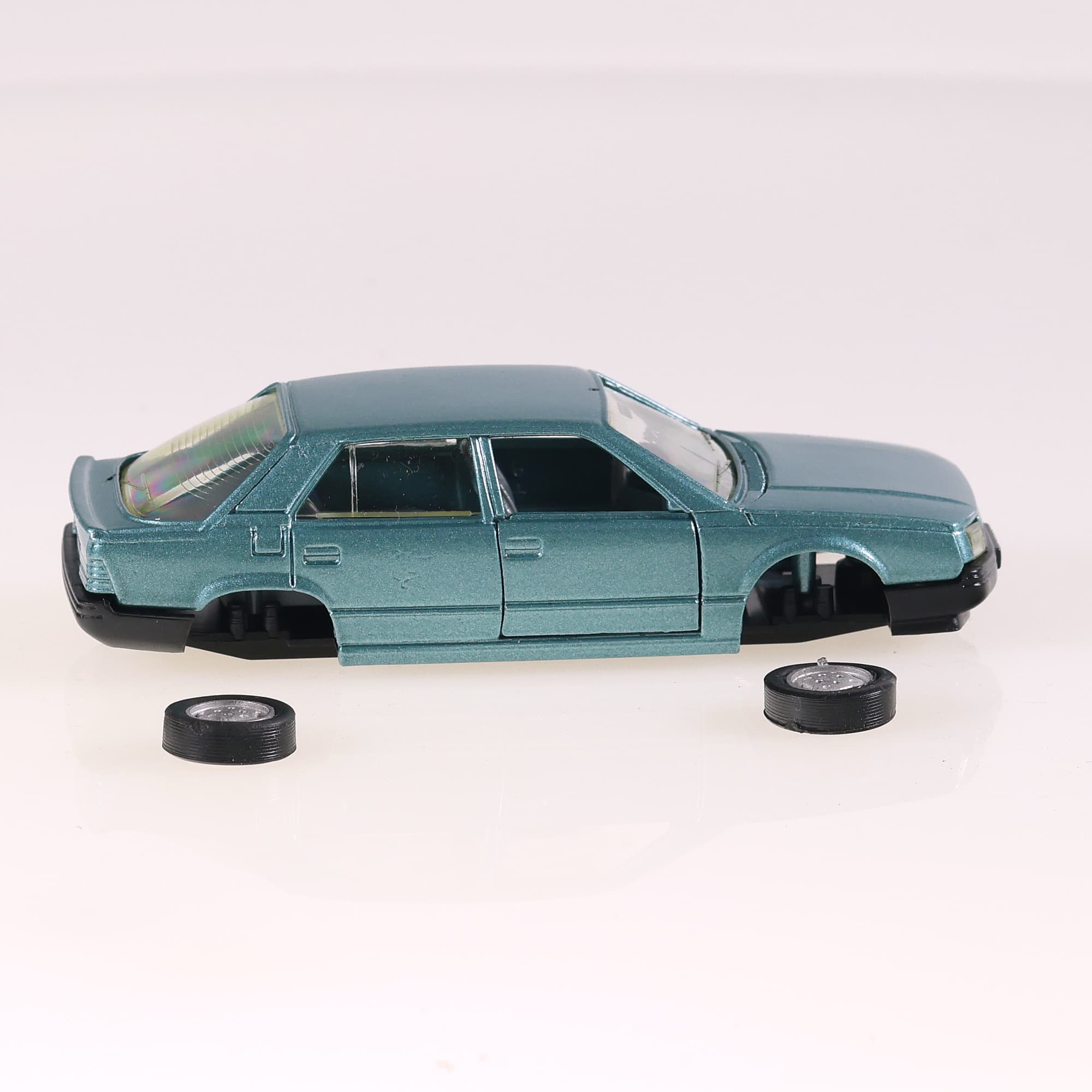 Solido 1339 Renault 25 1/43 Bleu Grade B avec boîte — miniature 6