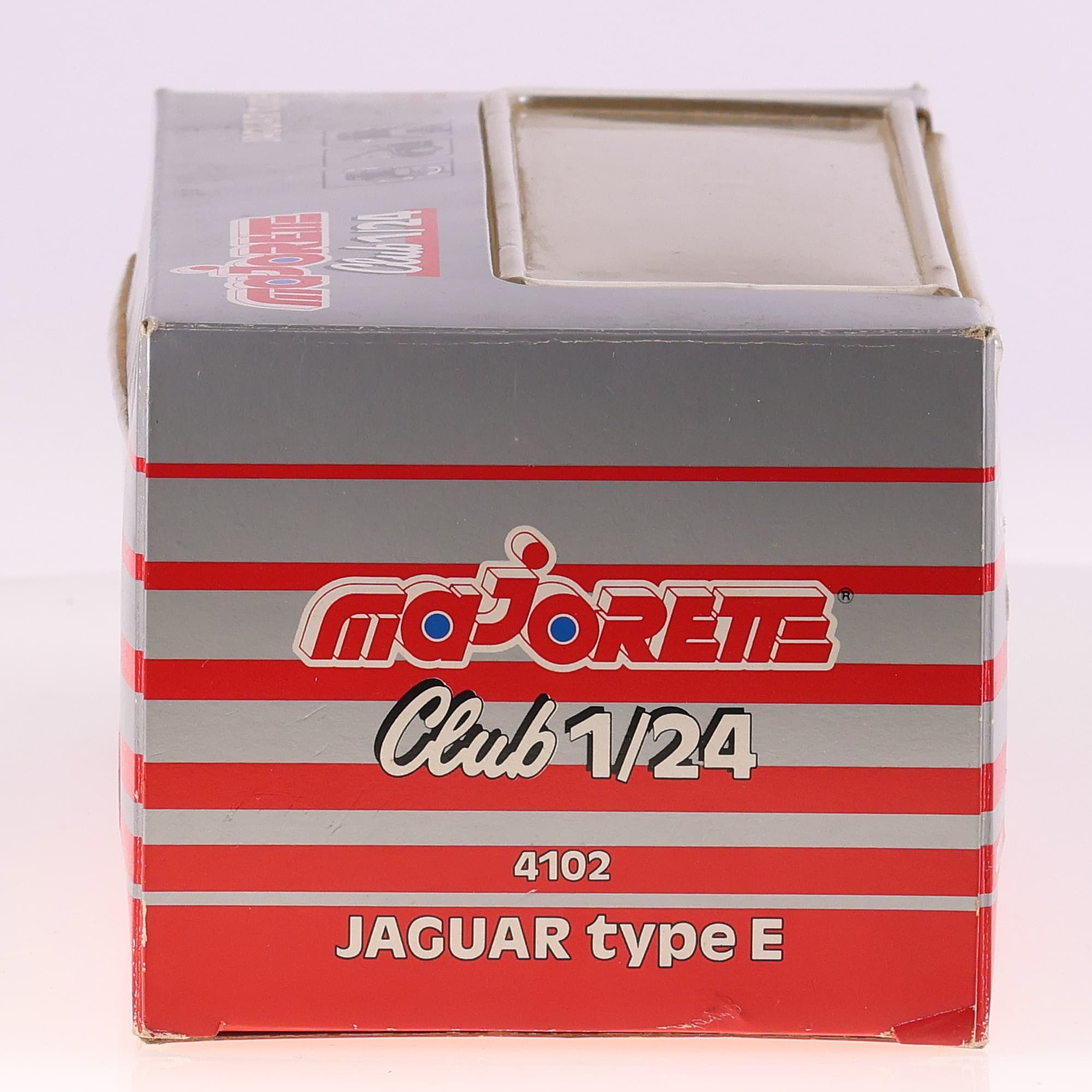Majorette 4102 Jaguar type E 1/24 Vert avec boîte — miniature 13