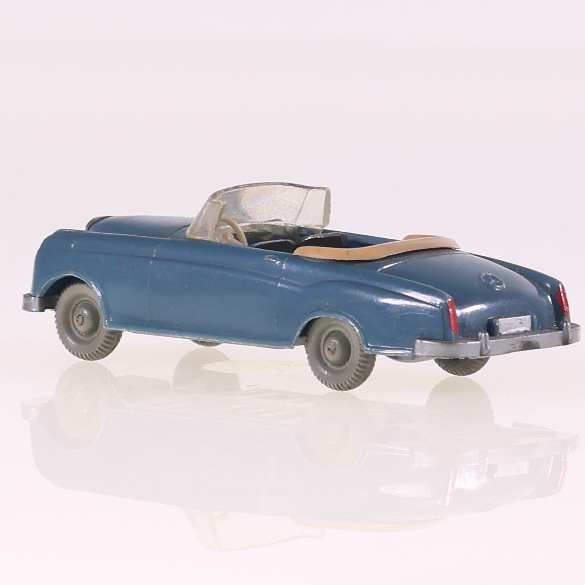 Wiking Mercedes-Benz 220 cabriolet 1/87 Bleu sans boîte — miniature 3