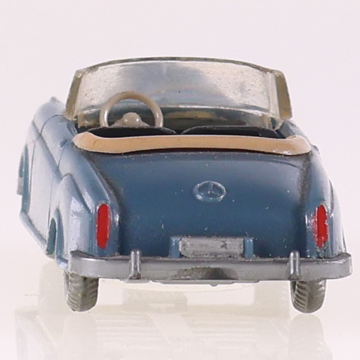 Wiking Mercedes-Benz 220 cabriolet 1/87 Bleu sans boîte — miniature 4
