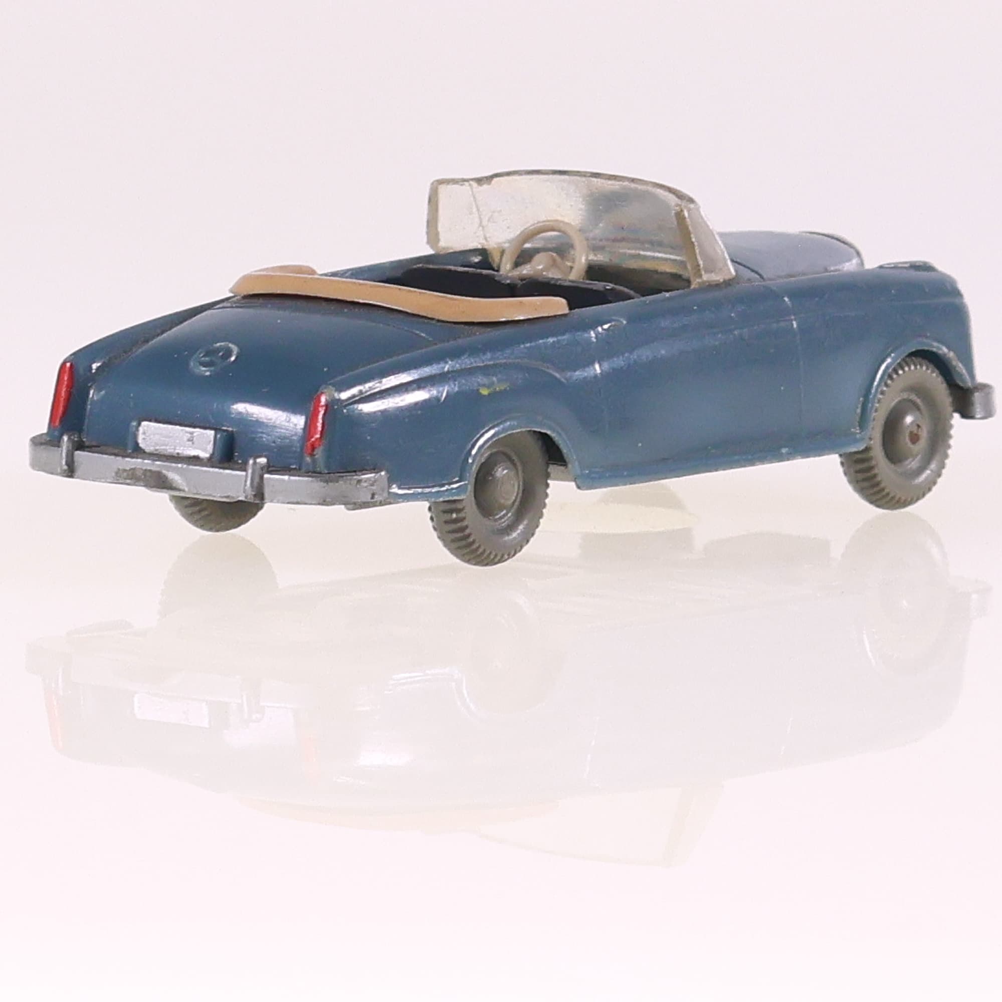 Wiking Mercedes-Benz 220 cabriolet 1/87 Bleu sans boîte — miniature 5