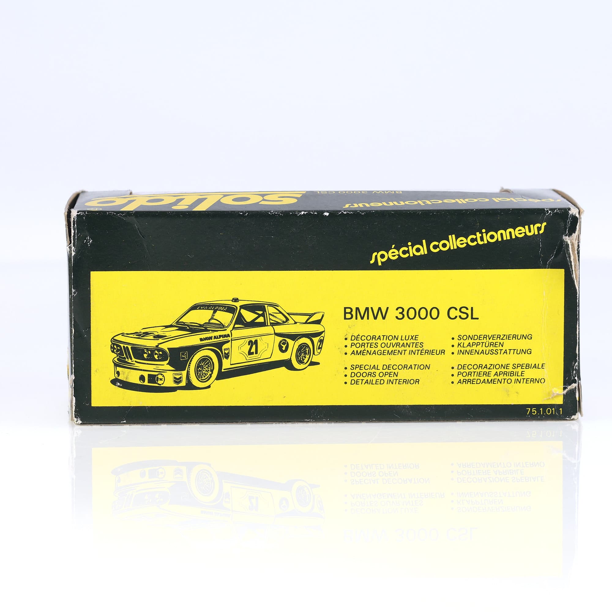 Solido - n° 75 - BMW 3000 CSL #21 1/43 avec boîte — miniature 14
