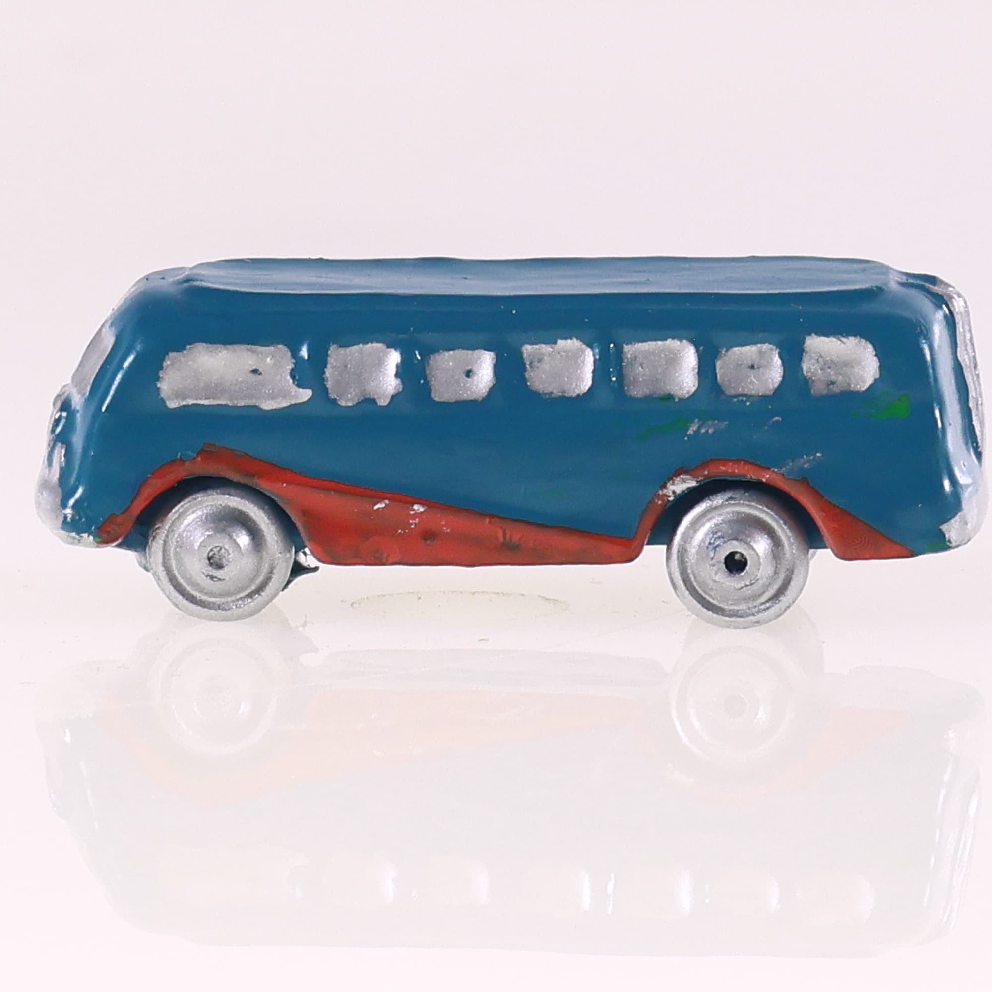 marque non déterminée autobus en résine 4,5 cm 