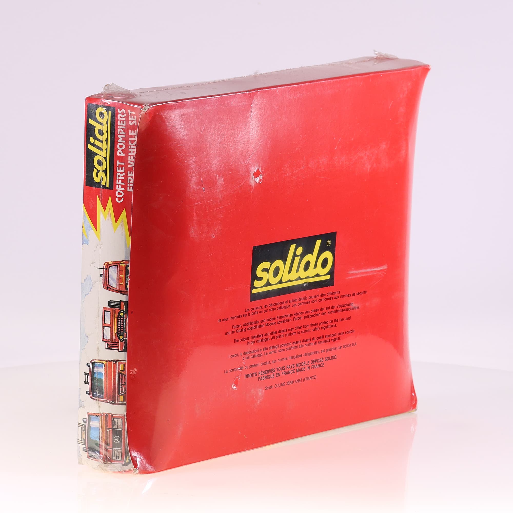 Solido 7002 set Coffret Pompiers  neuf avec boîte — miniature 4