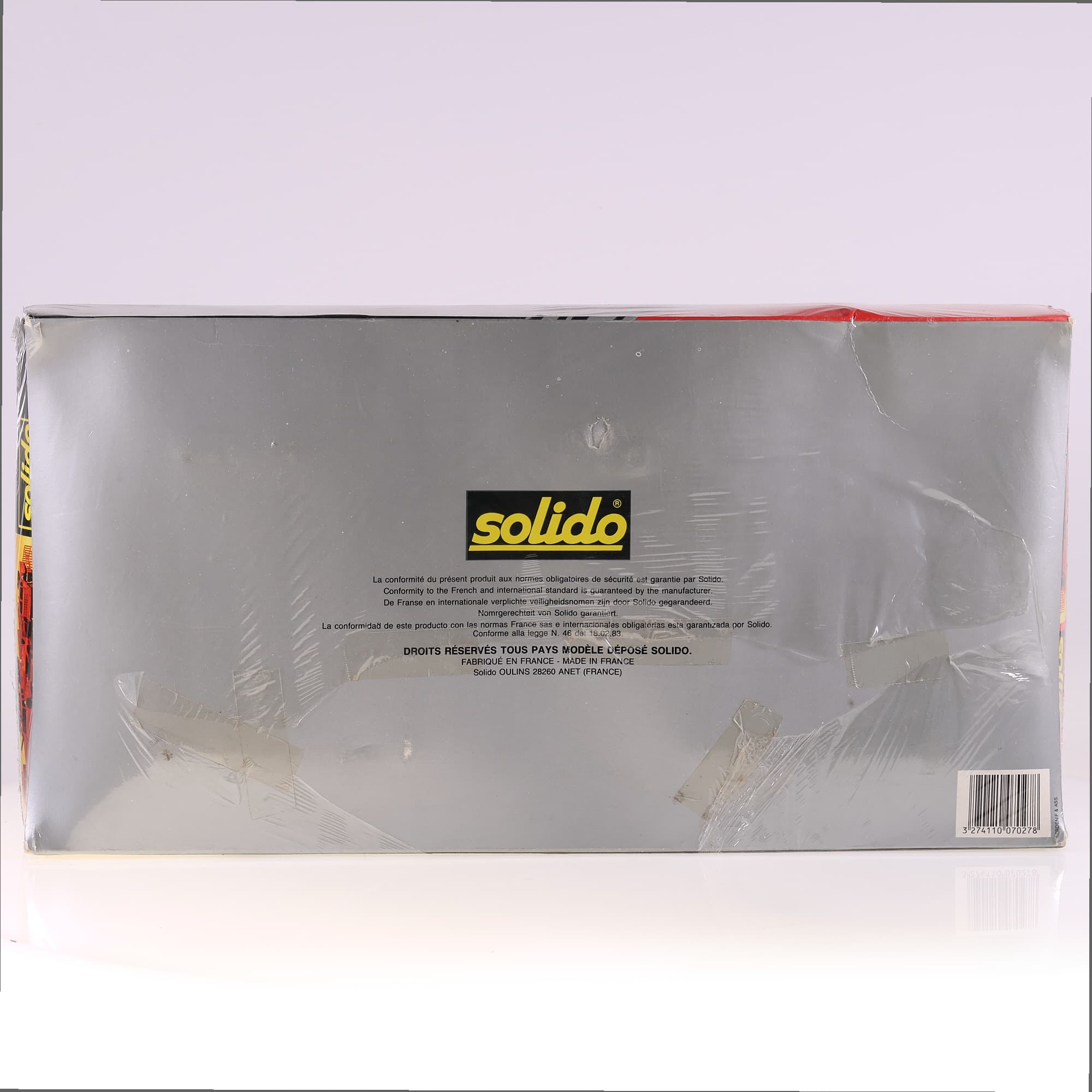 Solido 7027 Coffret Pompiers 1/50 Rouge avec boîte — miniature 5