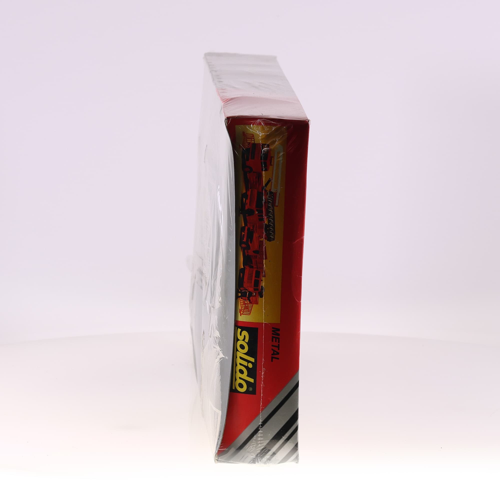 Solido 7027 Coffret Pompiers 1/50 Rouge avec boîte — miniature 7