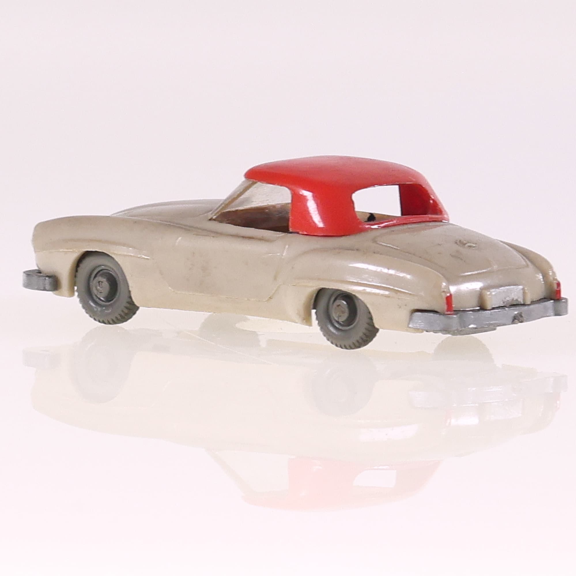 CIJ Micro M7 fourgon Renault remorque Norev W Mercedes cabriolet 1/87  — miniature 11