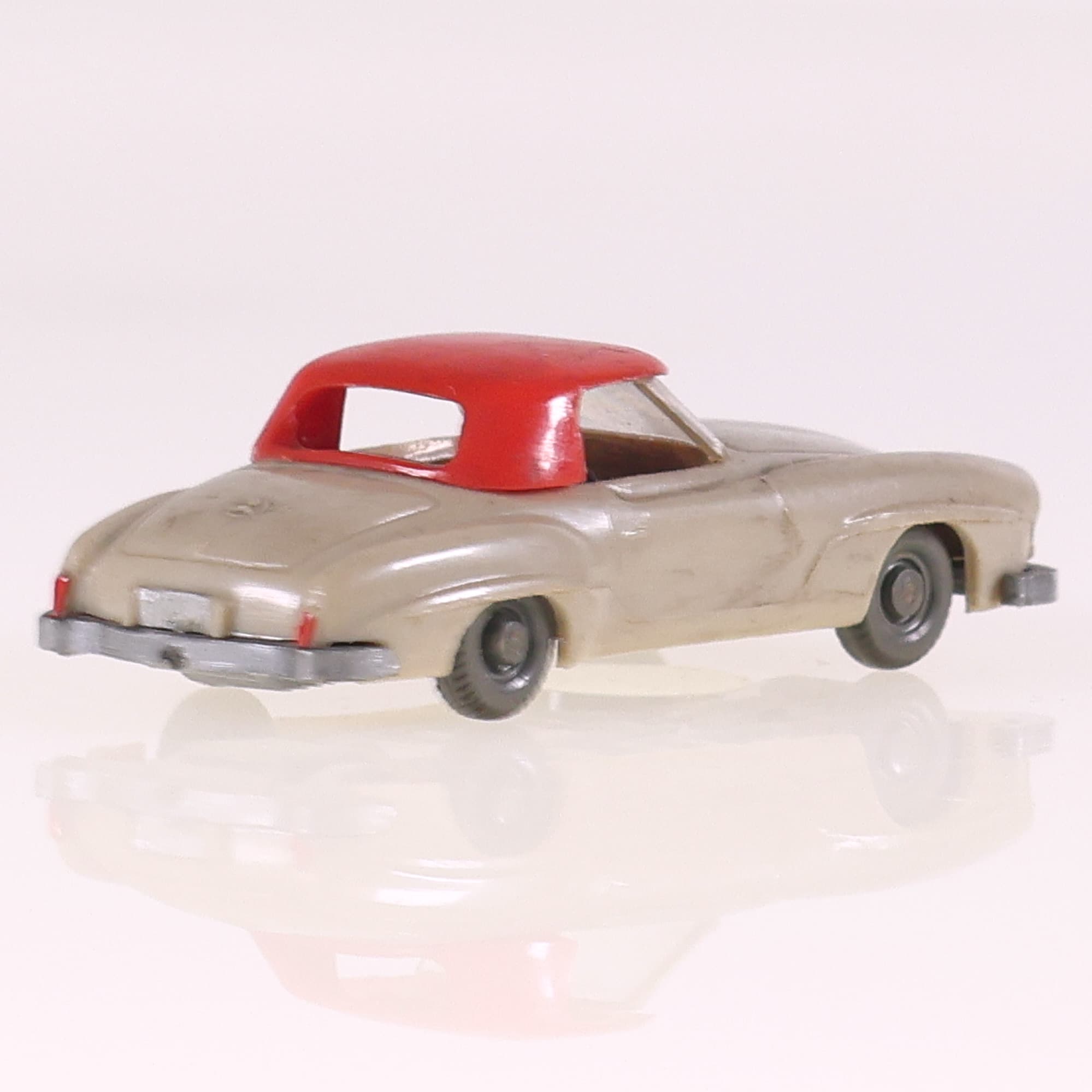 CIJ Micro M7 fourgon Renault remorque Norev W Mercedes cabriolet 1/87  — miniature 13