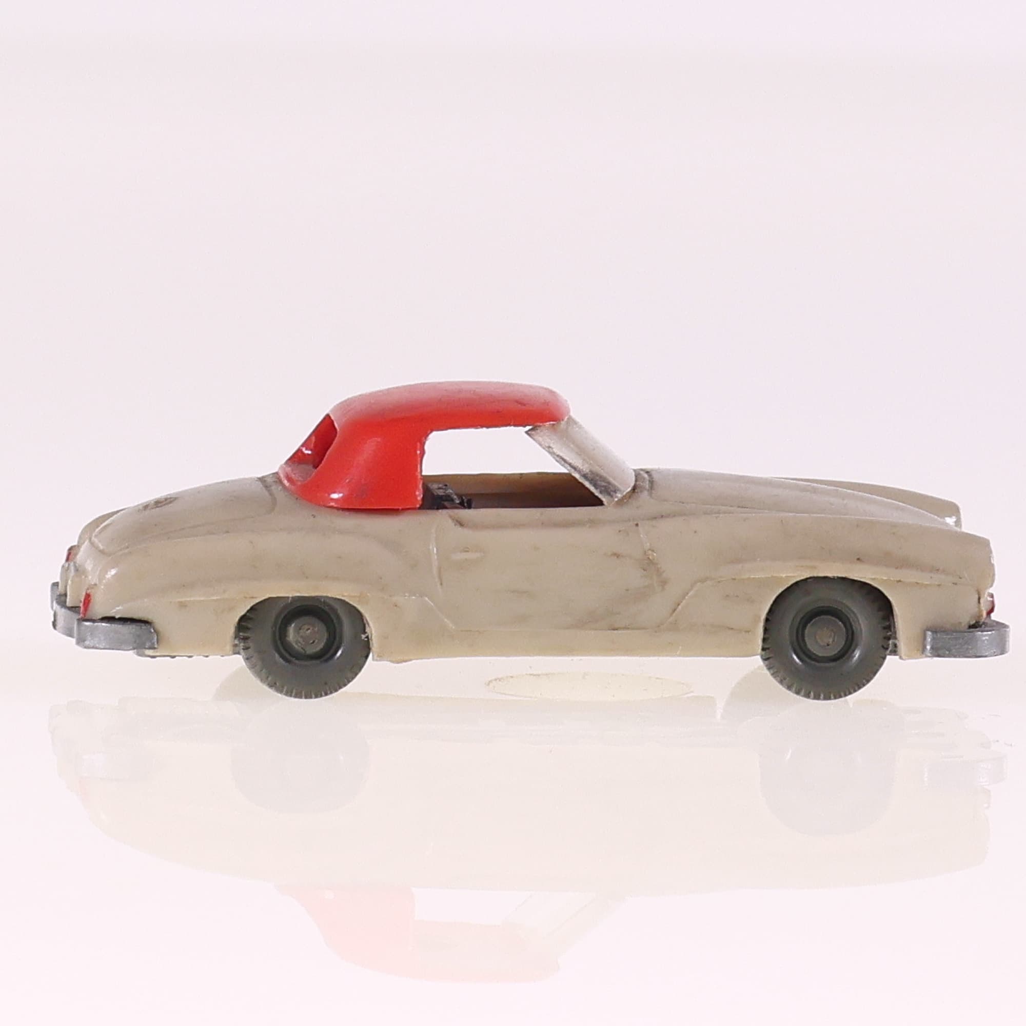 CIJ Micro M7 fourgon Renault remorque Norev W Mercedes cabriolet 1/87  — miniature 14