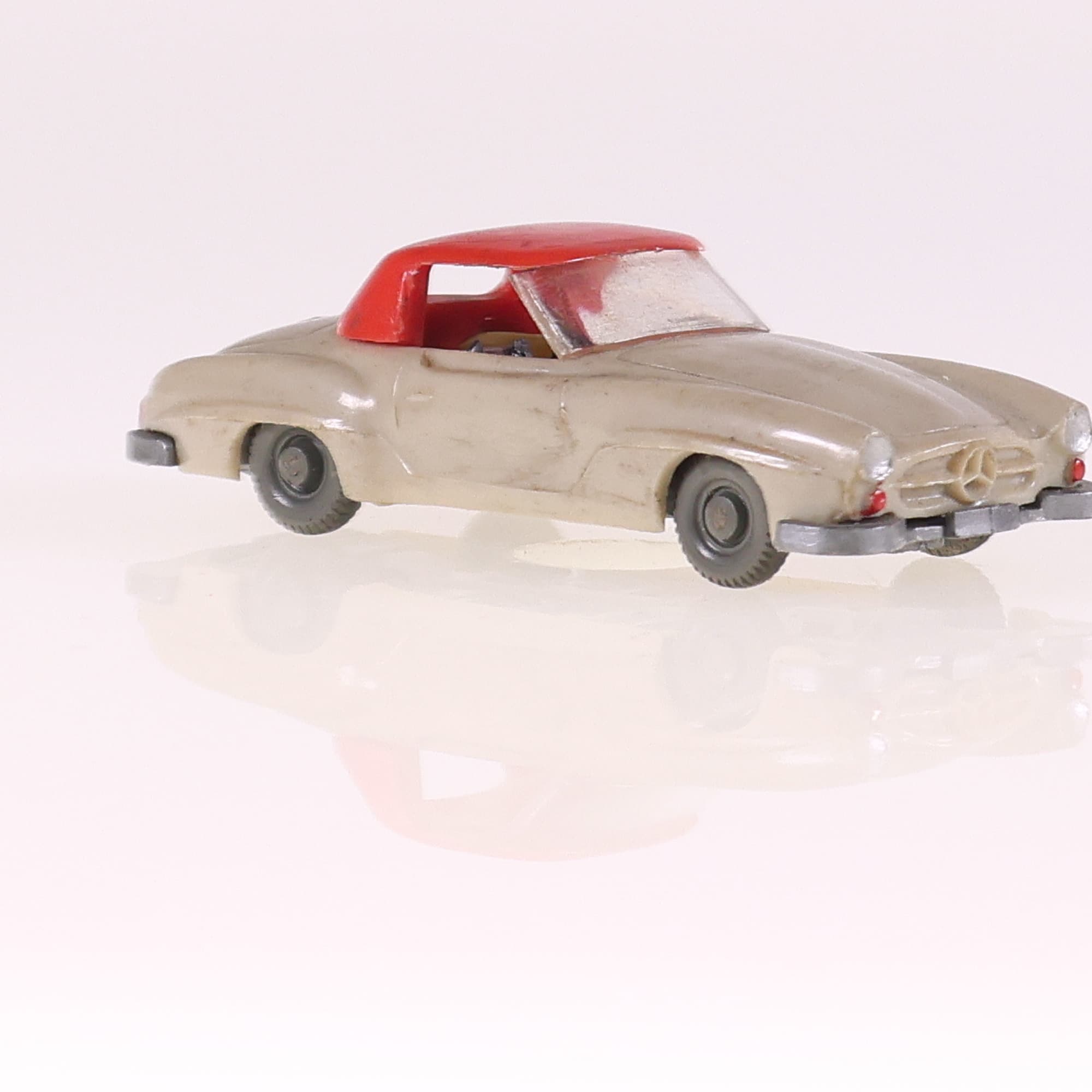 CIJ Micro M7 fourgon Renault remorque Norev W Mercedes cabriolet 1/87  — miniature 15