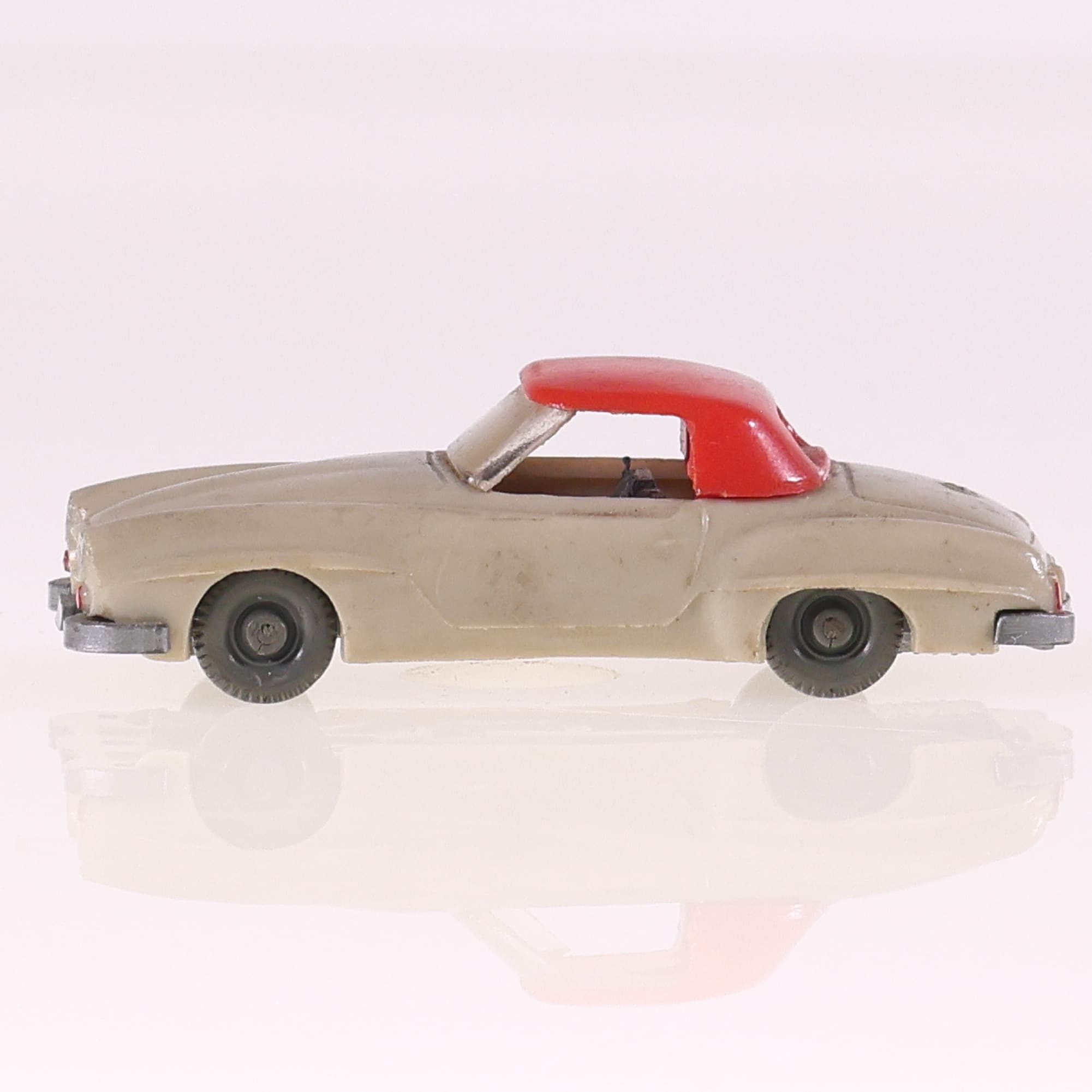 CIJ Micro M7 fourgon Renault remorque Norev W Mercedes cabriolet 1/87  — miniature 10