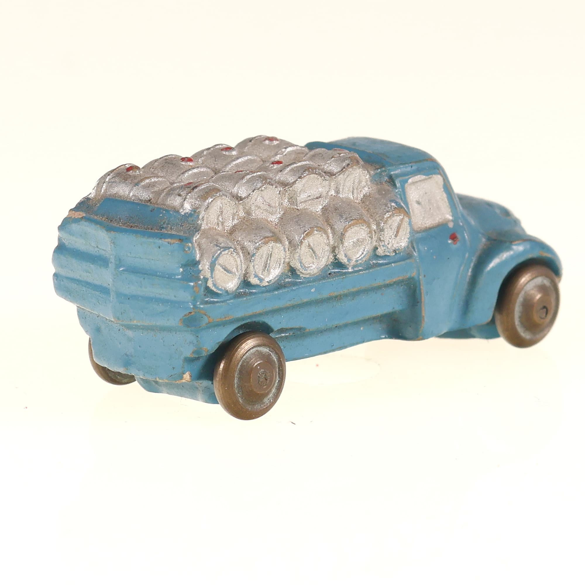 marque non déterminée transport de tonneaux 5 cm bleue sans boîte — miniature 4