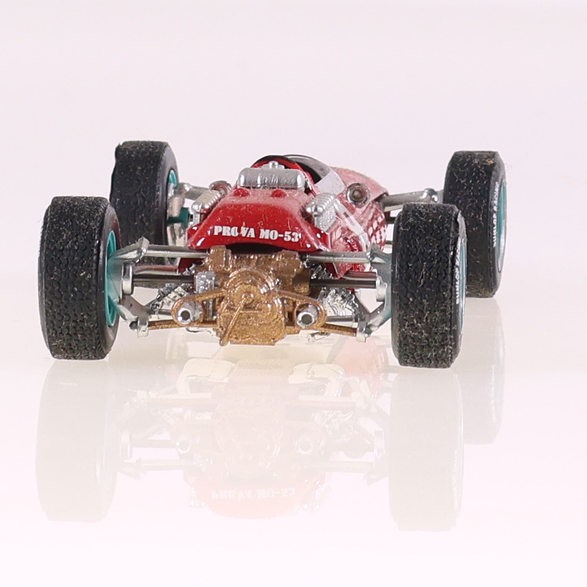 Brumm Ferrari 512 G.P. Italia 1965 John Surtees #8 1965 1/43 Rouge sans boîte — miniature 4