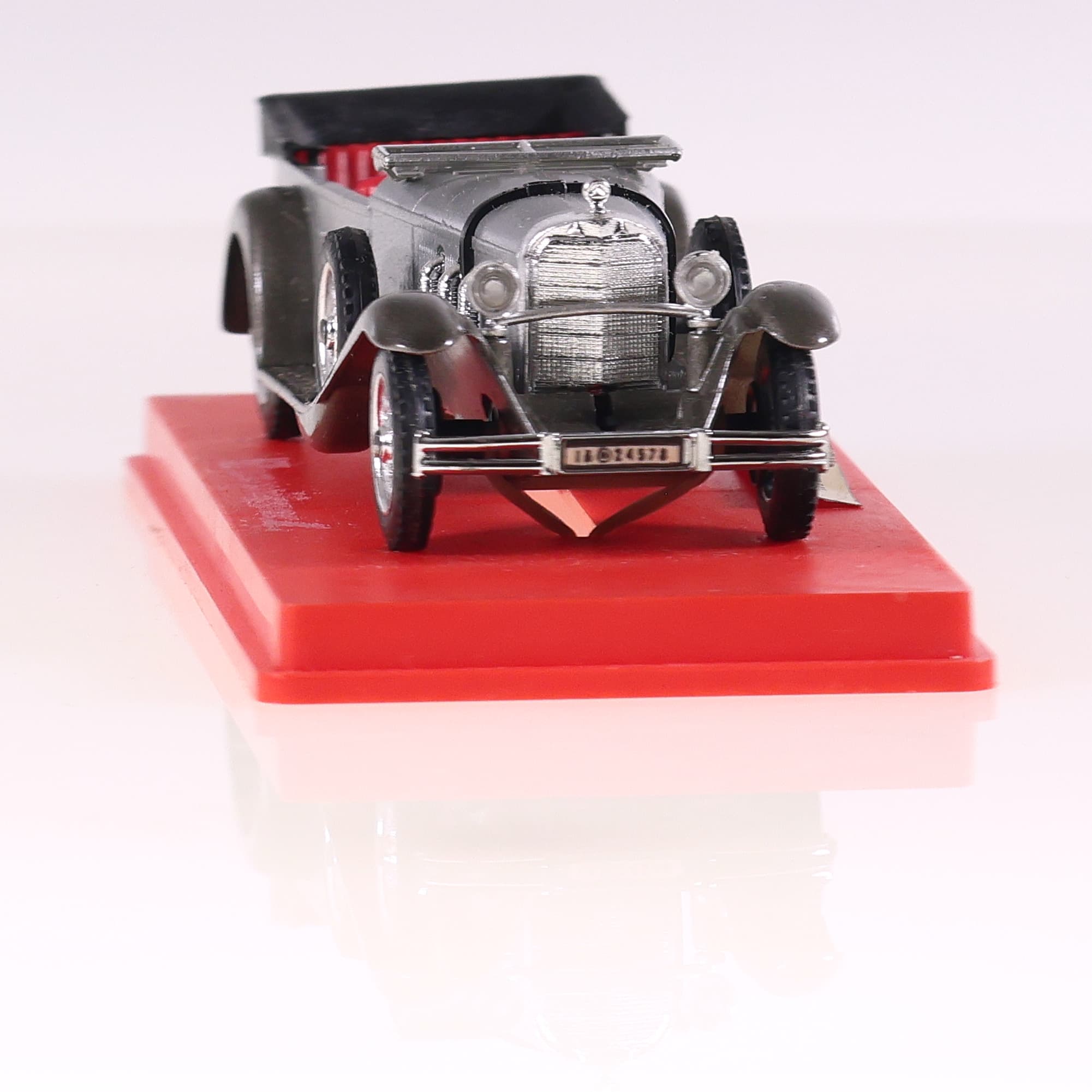 Solido 132 Mercedes SS 1928 torpedo 1/43 Gris avec boîte — miniature 8