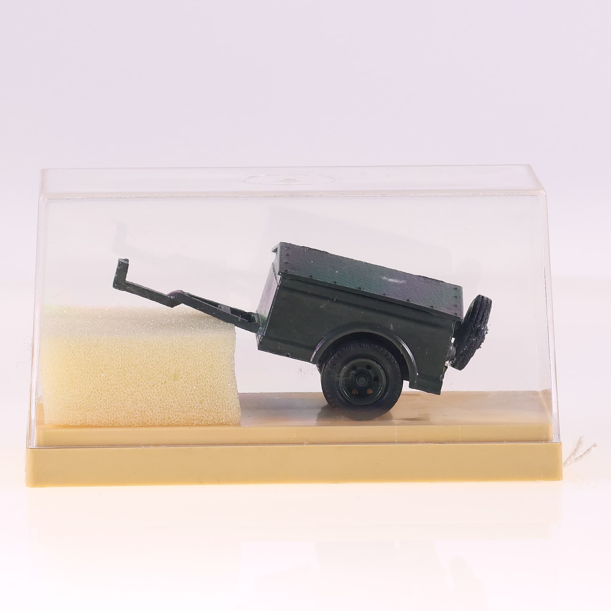 Old Cars remorque militaire 1/43 Vert sans boîte — miniature 11