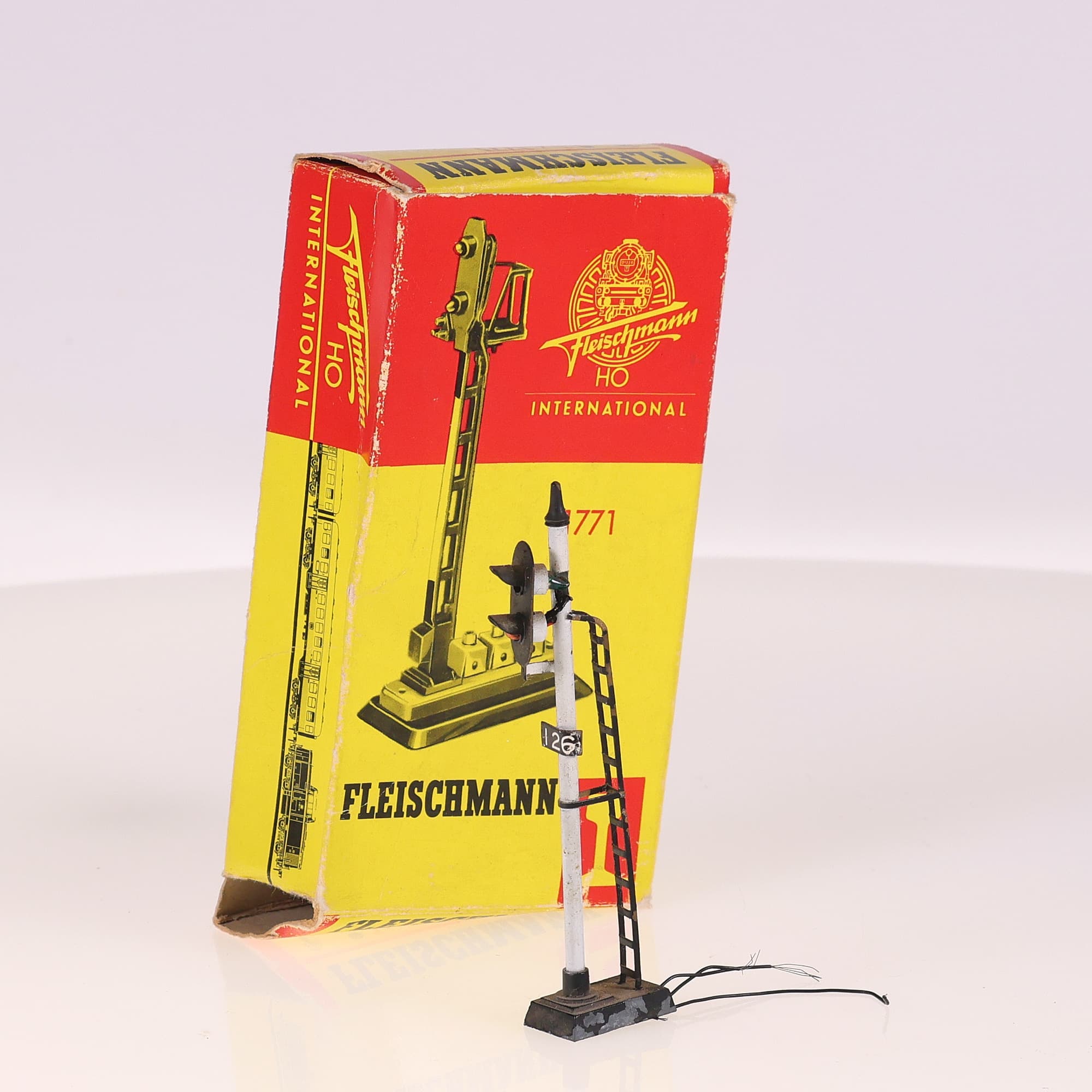 Fleischmann Signal lumineux 1771 HO Grade B avec boîte