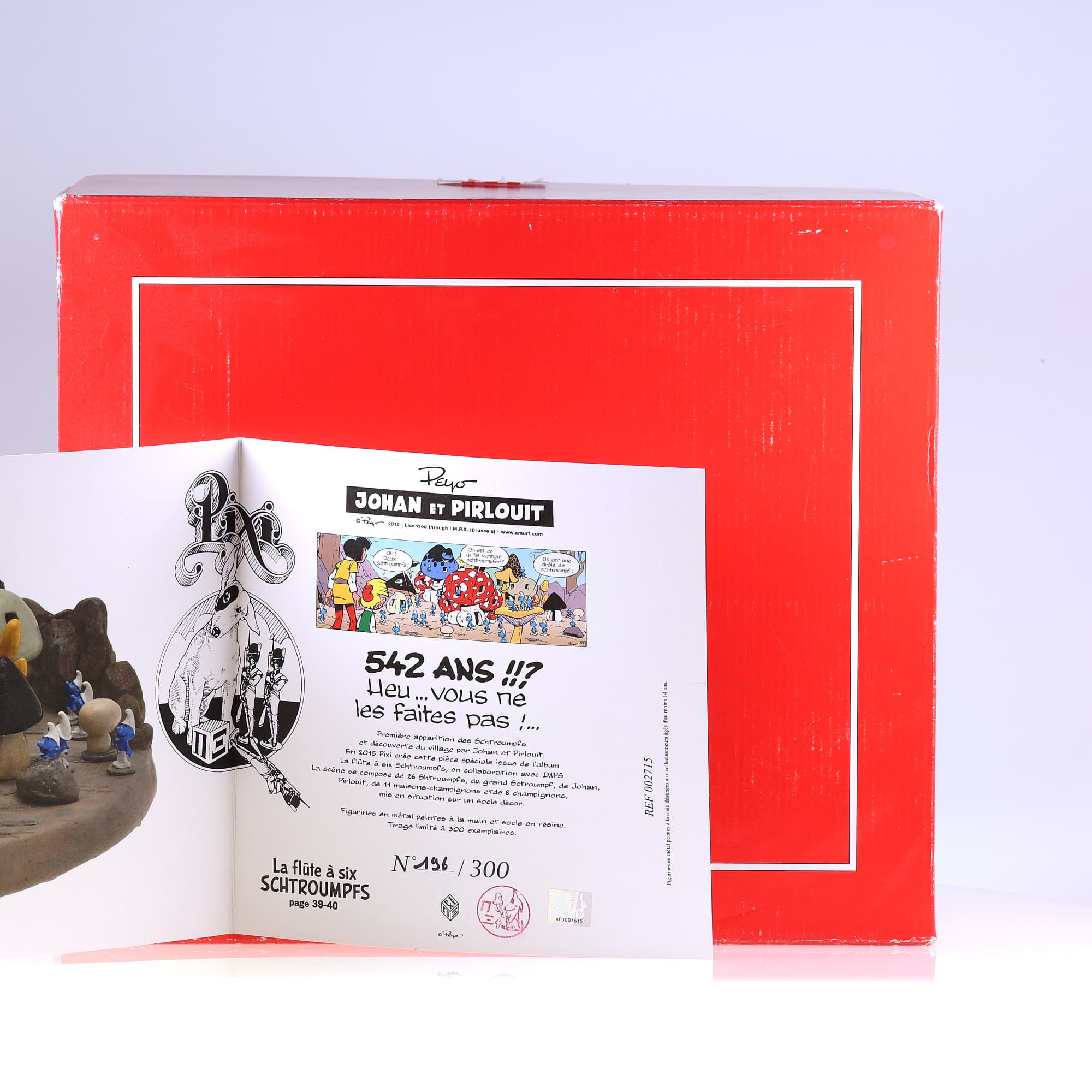Pixi 2715 Schtroumpf Johan et Pirlouit 542 ans! heu vous ne les faites pas n°196 — miniature 13
