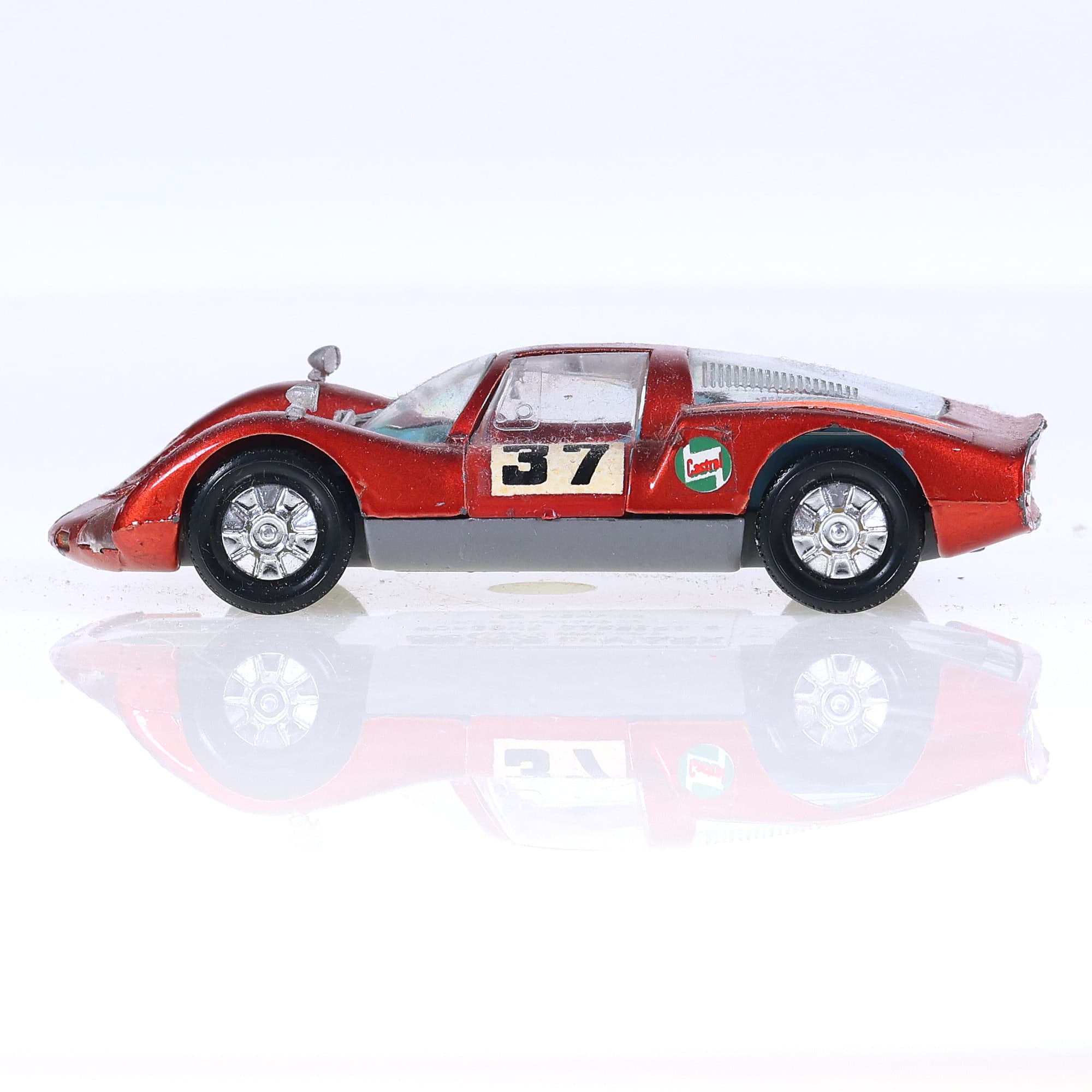 Solido Porsche Carrera 6 By marx  #37 1/43 Rouge — miniature 2