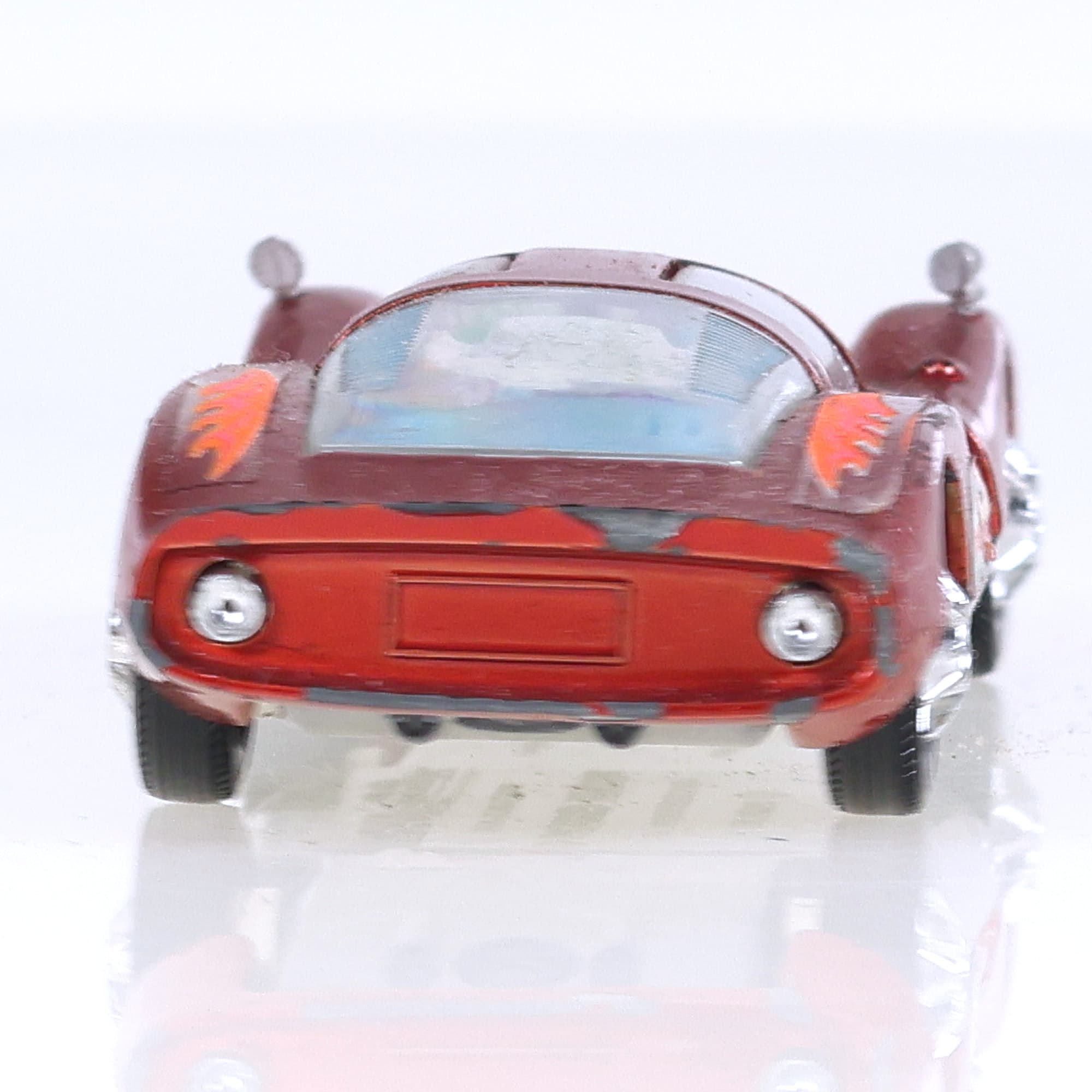 Solido Porsche Carrera 6 By marx  #37 1/43 Rouge — miniature 4