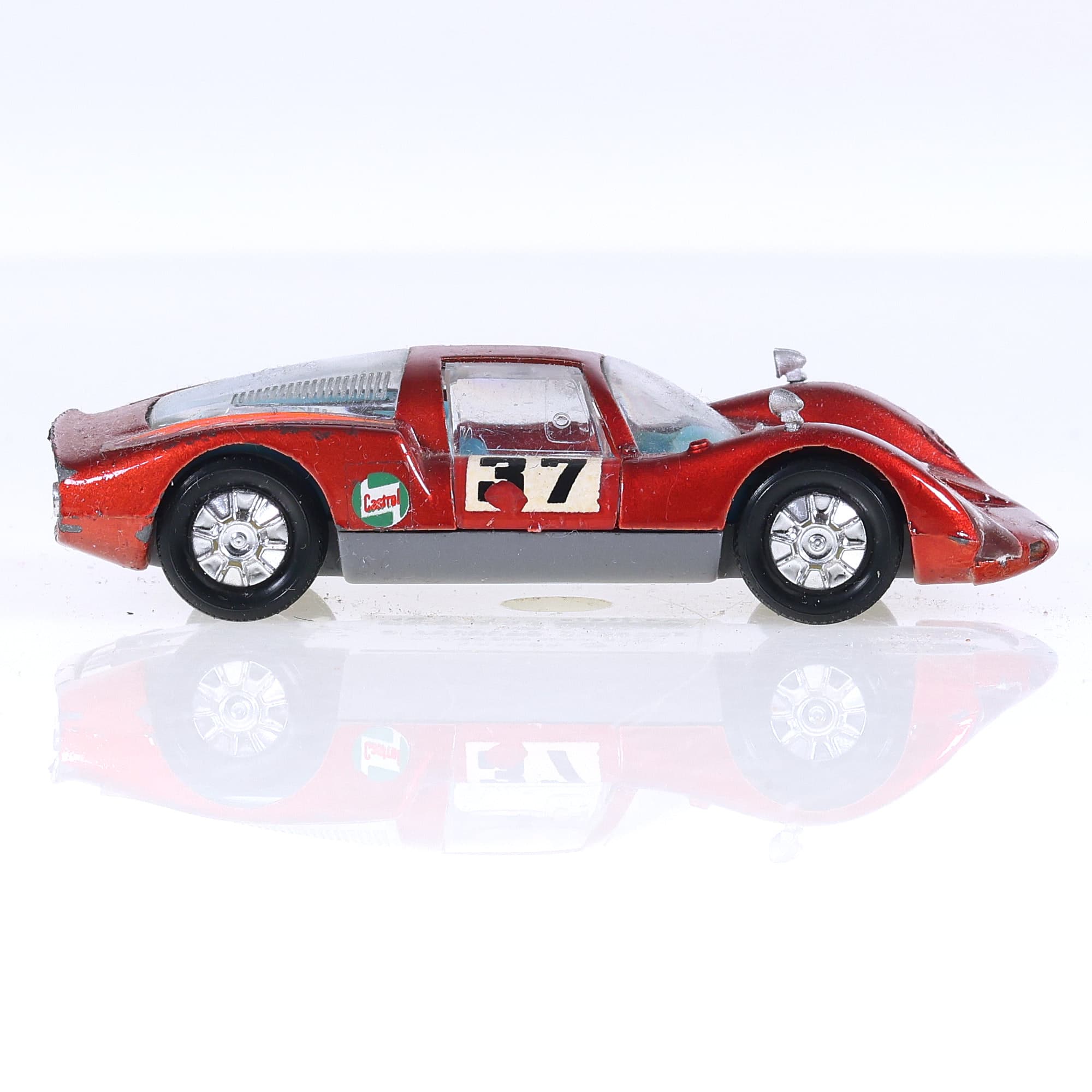 Solido Porsche Carrera 6 By marx  #37 1/43 Rouge — miniature 6