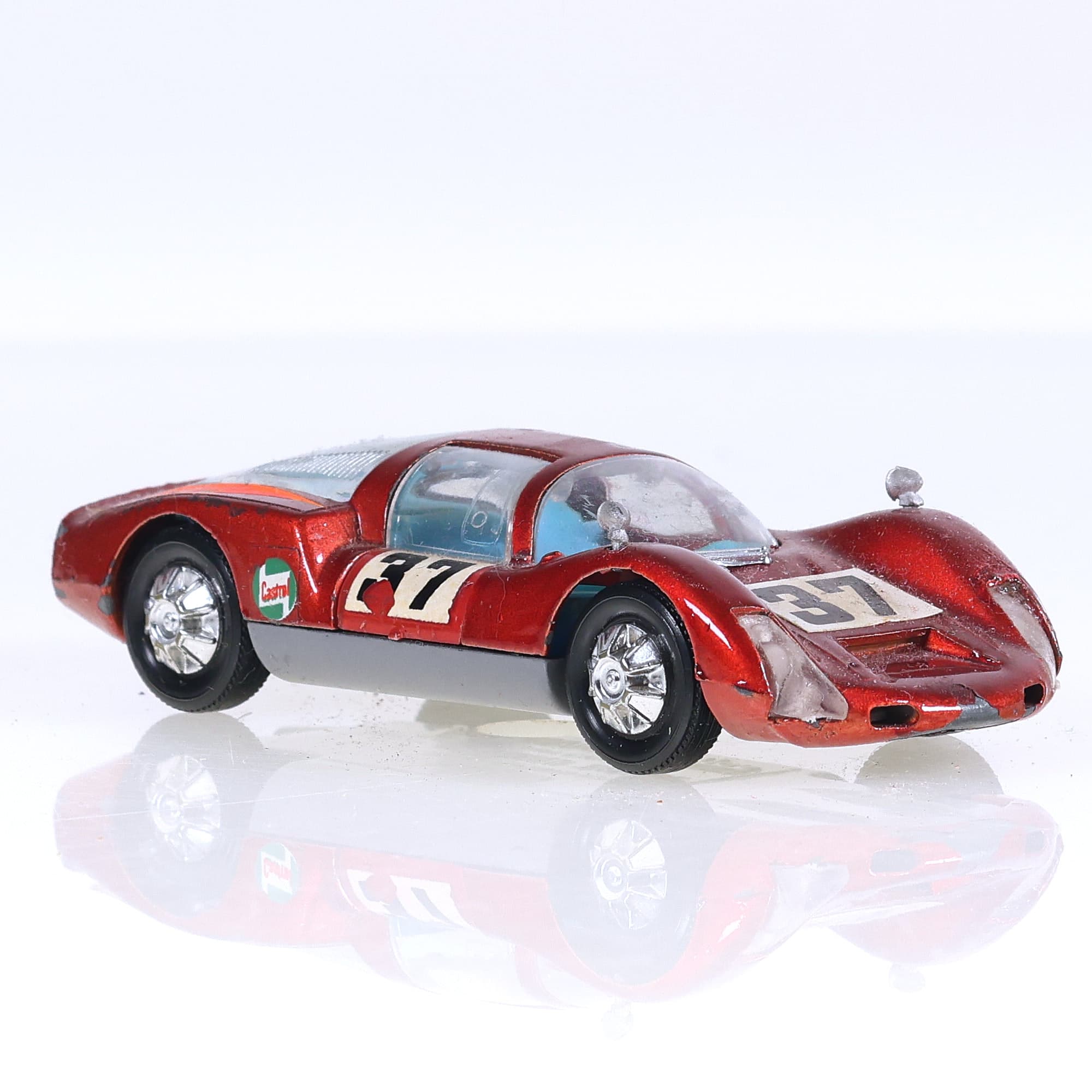 Solido Porsche Carrera 6 By marx  #37 1/43 Rouge — miniature 7