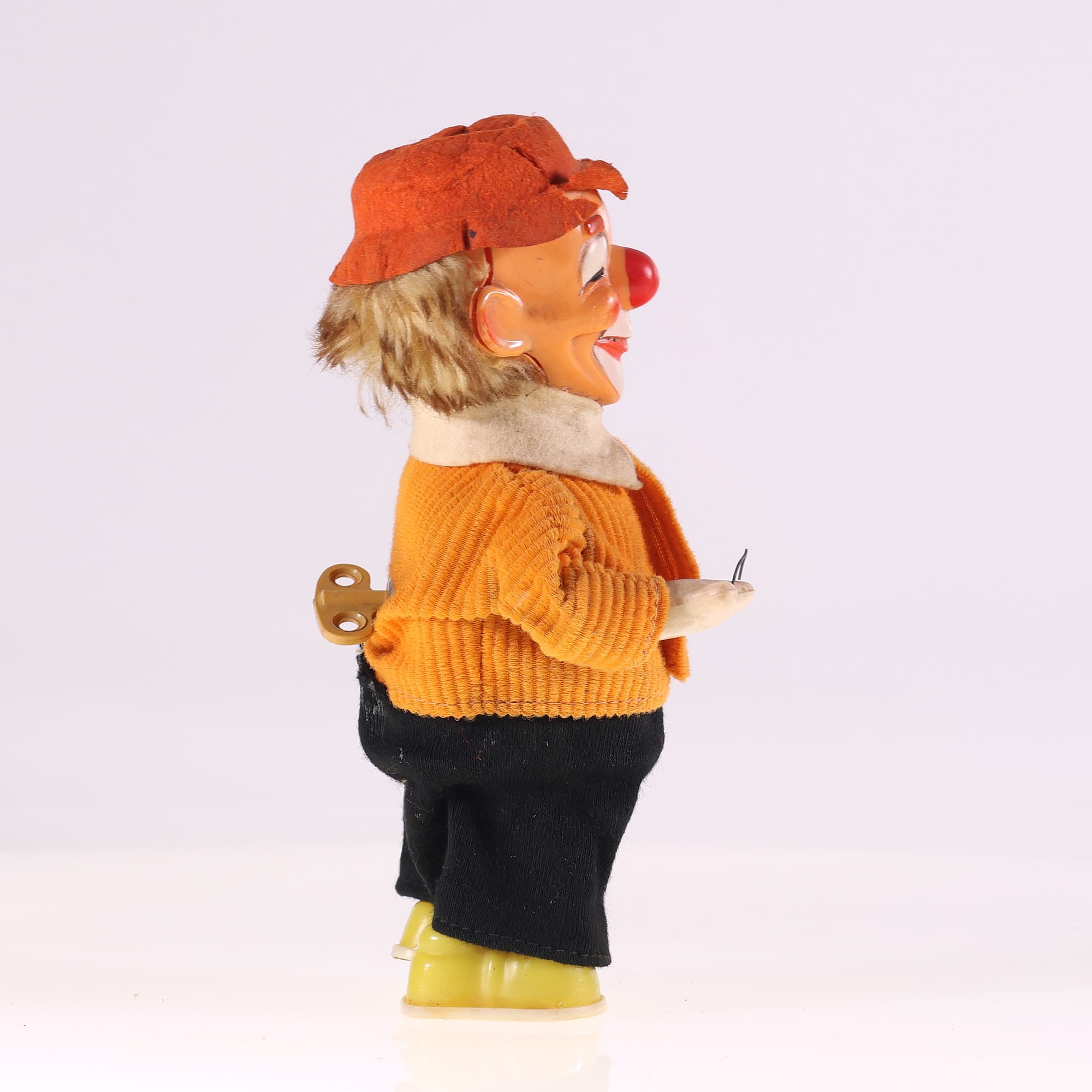 Carl Max ? clown automate à clé pour restauration 18 cm Grade C sans boîte — miniature 4