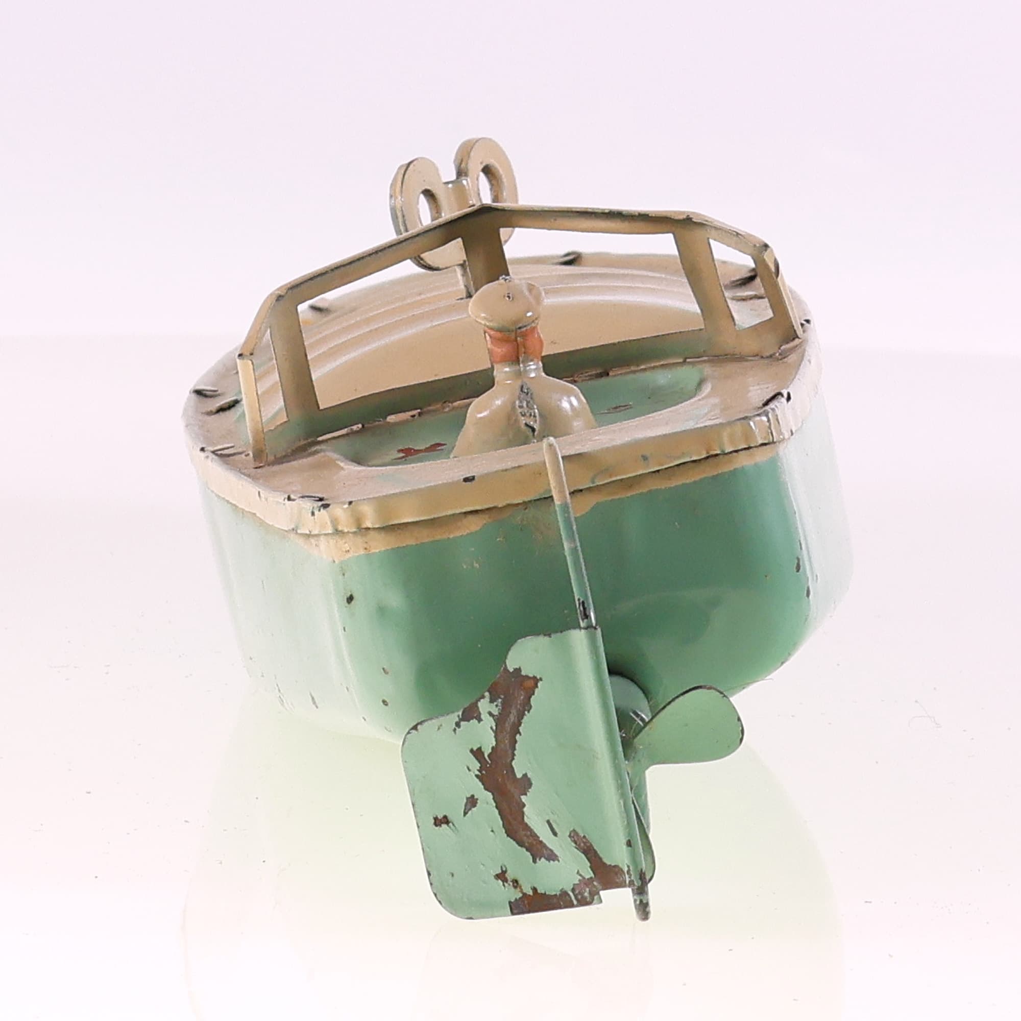JEP bateau mécanique Bicolore JEP2 fonctionnel 33 cm — miniature 4