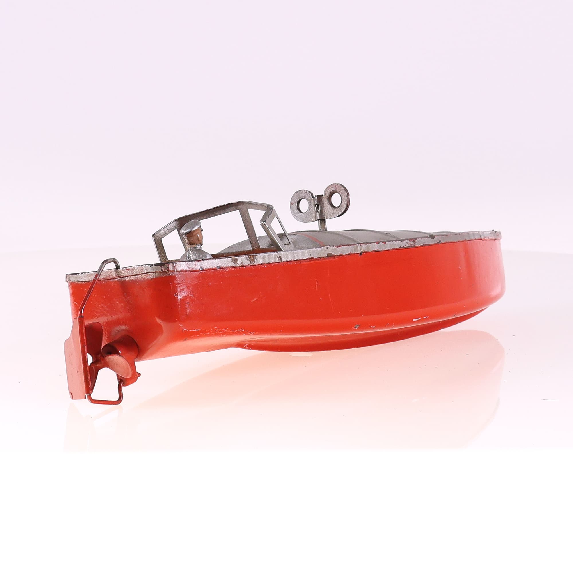 JEP 2 canot mécanique repeint Bateau 32 cm fonctionnel — miniature 5