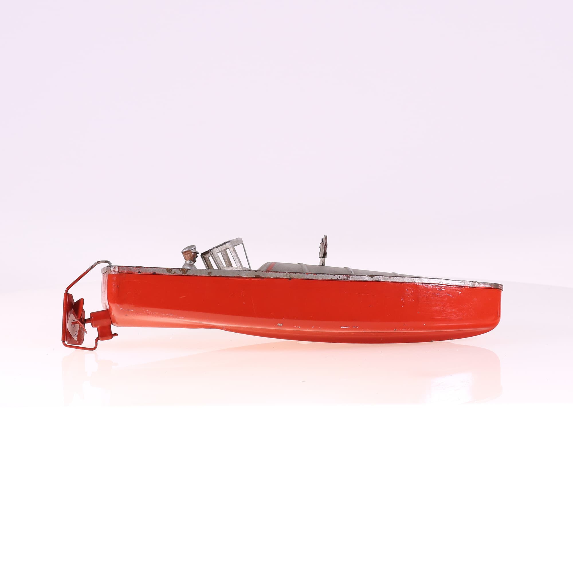 JEP 2 canot mécanique repeint Bateau 32 cm fonctionnel — miniature 6