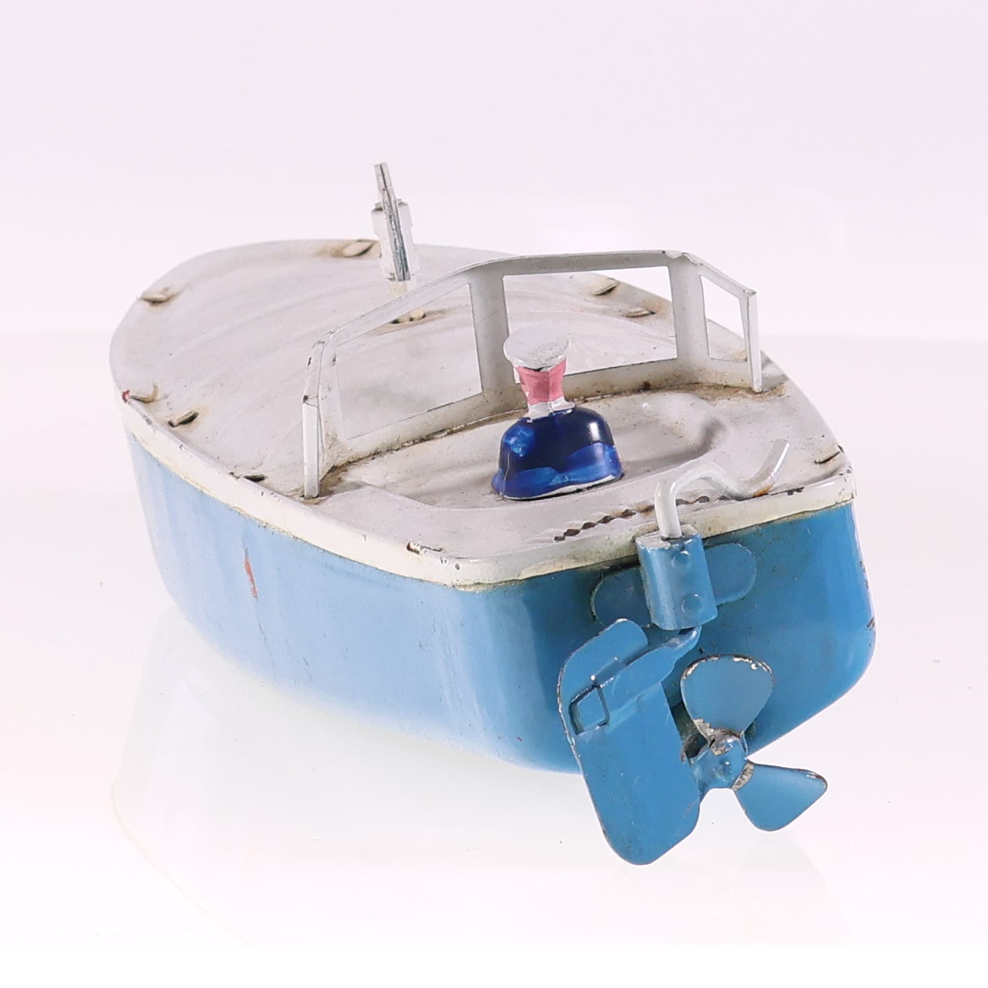 JEP 2 canot mécanique Bateau Bicolore 30 cm sans boîte — miniature 4