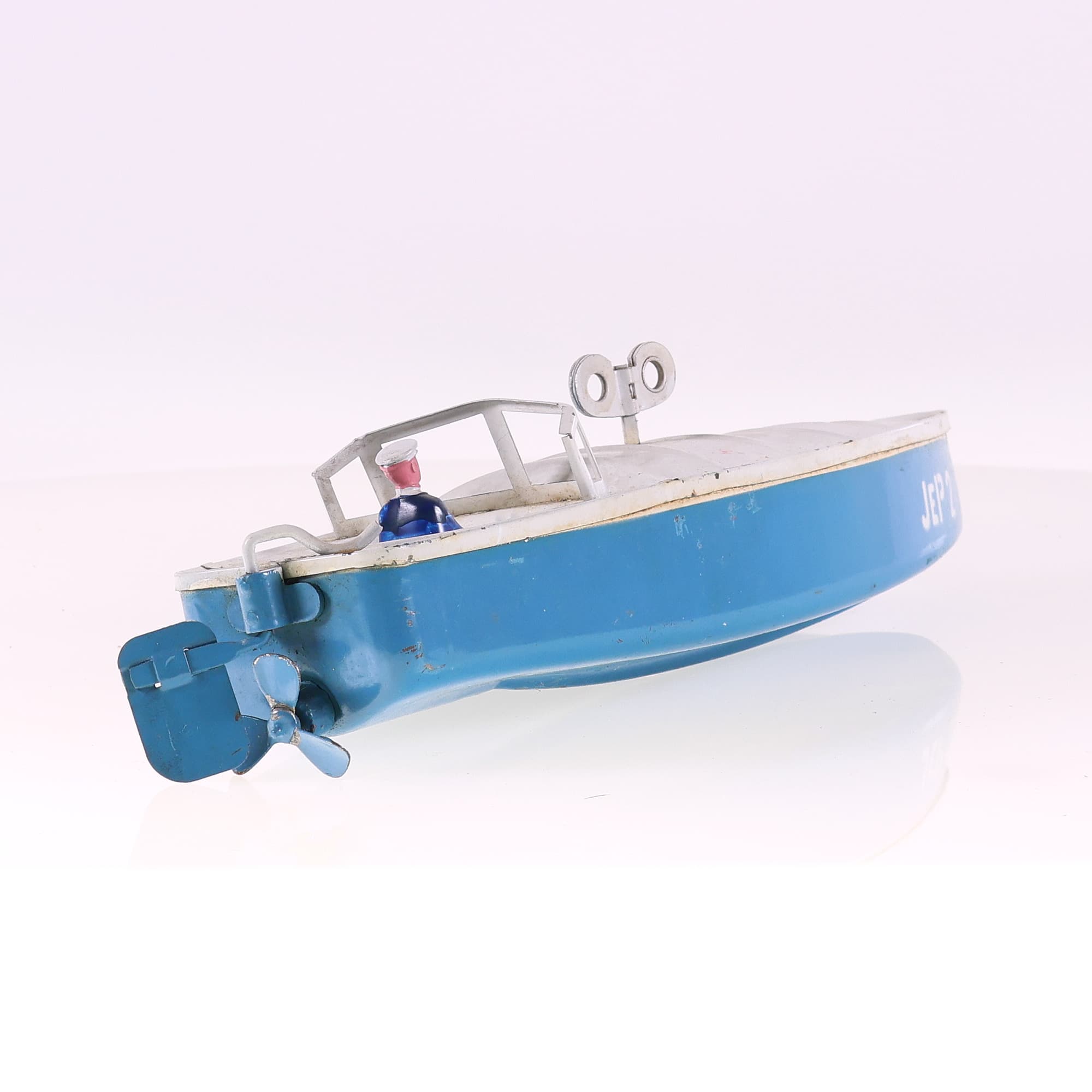 JEP 2 canot mécanique Bateau Bicolore 30 cm sans boîte — miniature 5