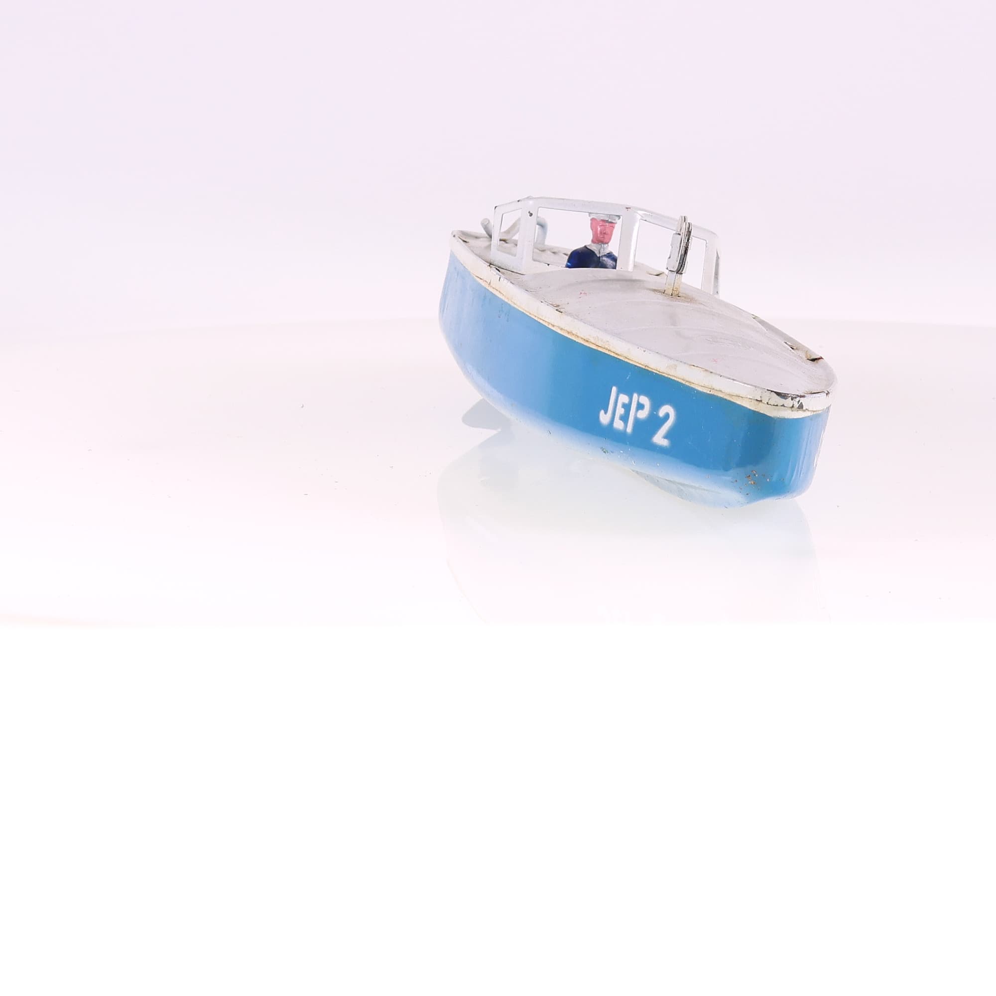 JEP 2 canot mécanique Bateau Bicolore 30 cm sans boîte — miniature 8