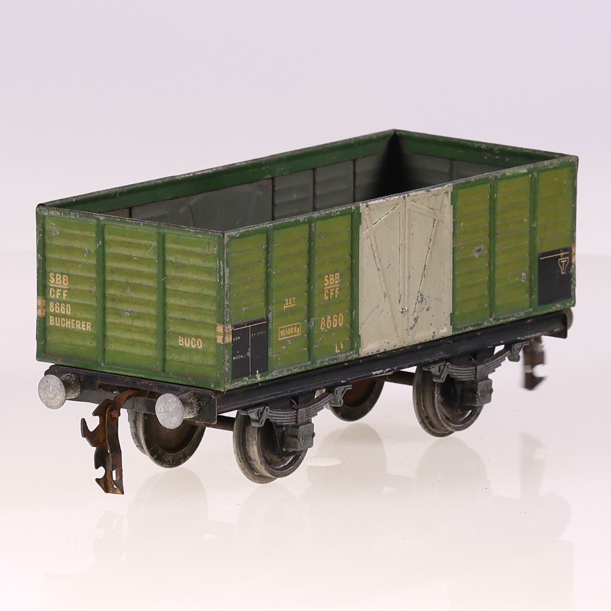BUCO CH wagon tombereau SBB CFF 8660 O Grade B sans boîte