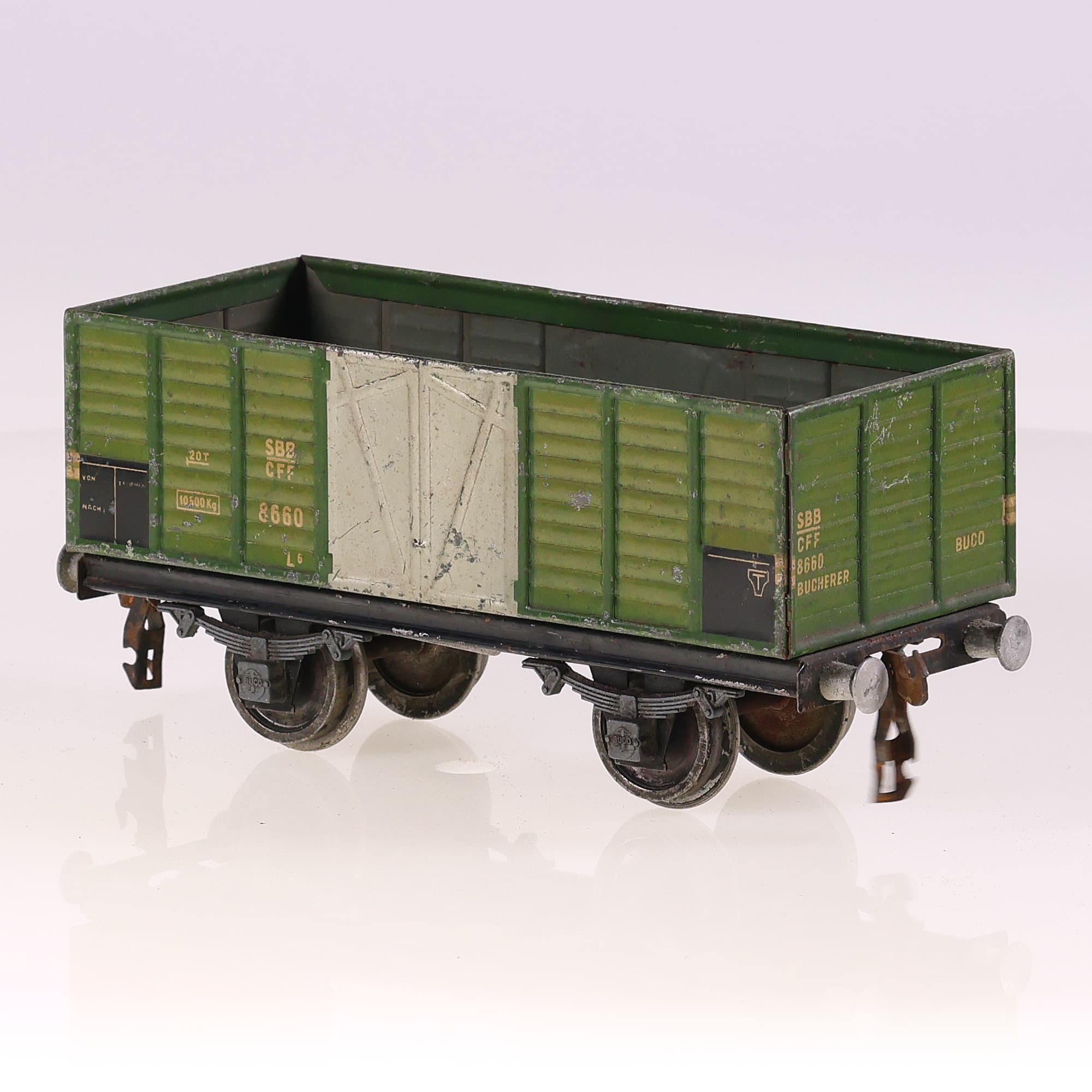 BUCO CH wagon tombereau SBB CFF 8660 O Grade B sans boîte — miniature 3