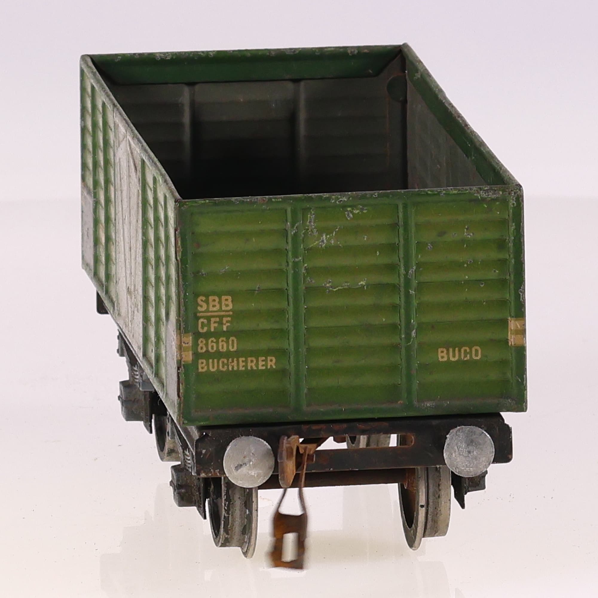 BUCO CH wagon tombereau SBB CFF 8660 O Grade B sans boîte — miniature 4