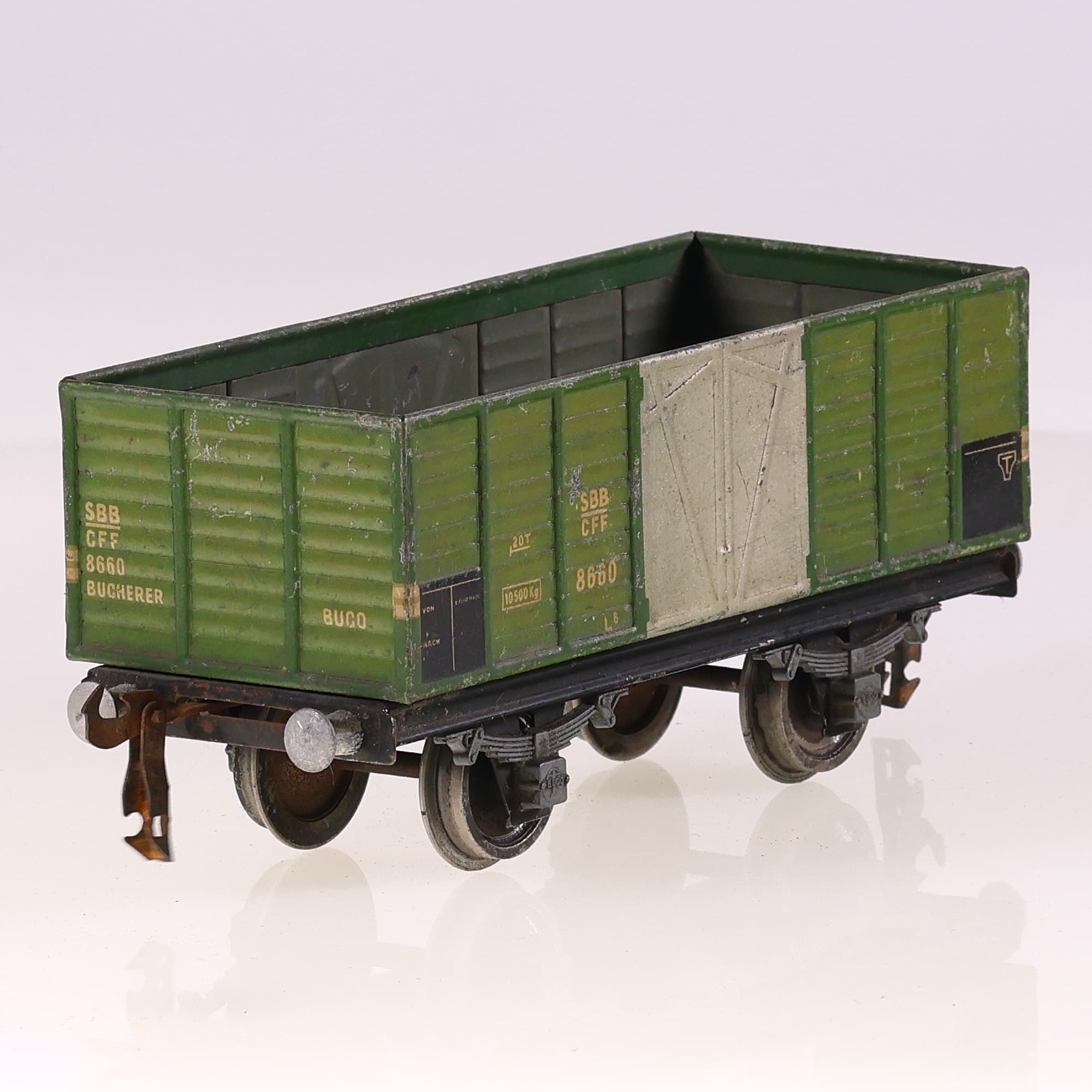 BUCO CH wagon tombereau SBB CFF 8660 O Grade B sans boîte — miniature 5