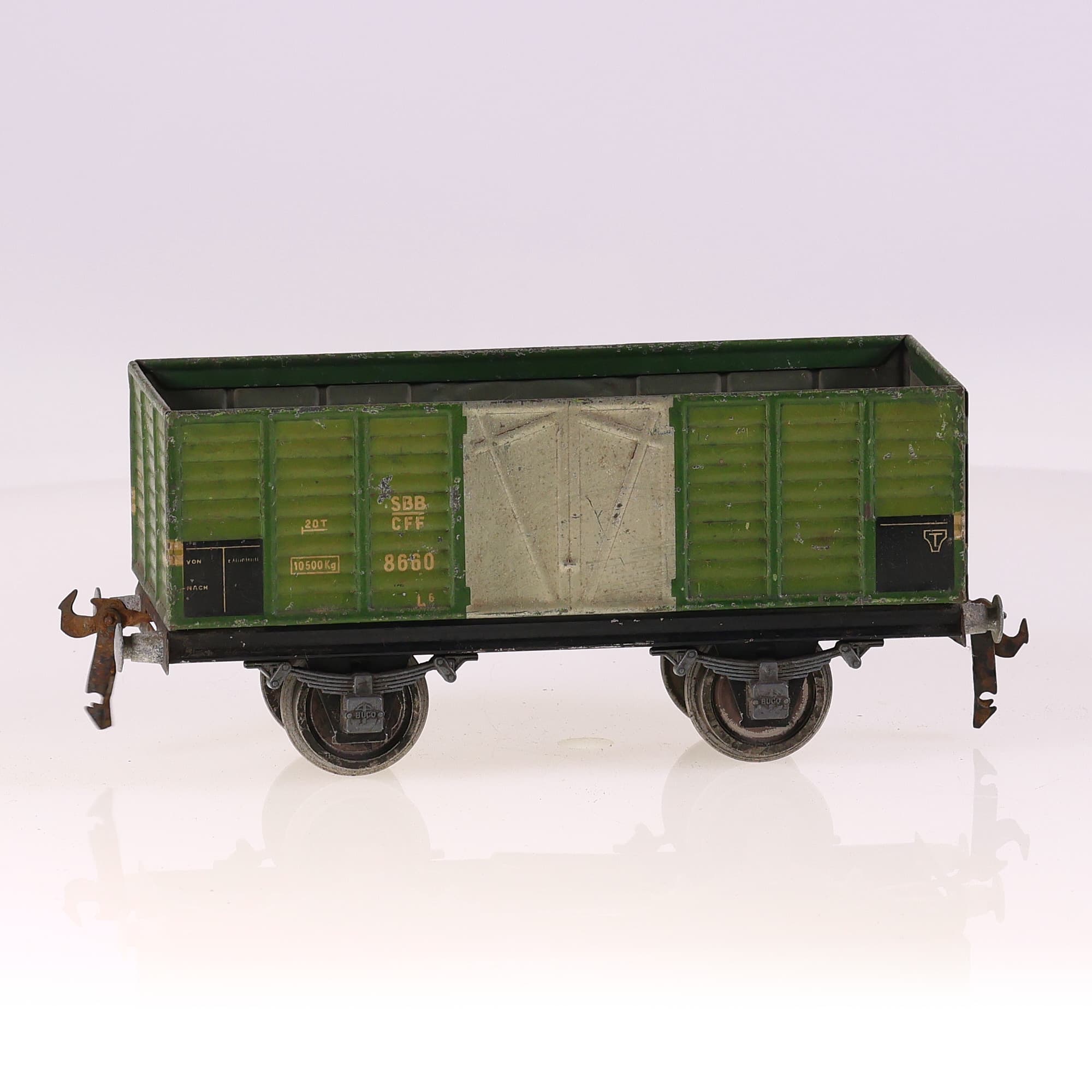 BUCO CH wagon tombereau SBB CFF 8660 O Grade B sans boîte — miniature 6