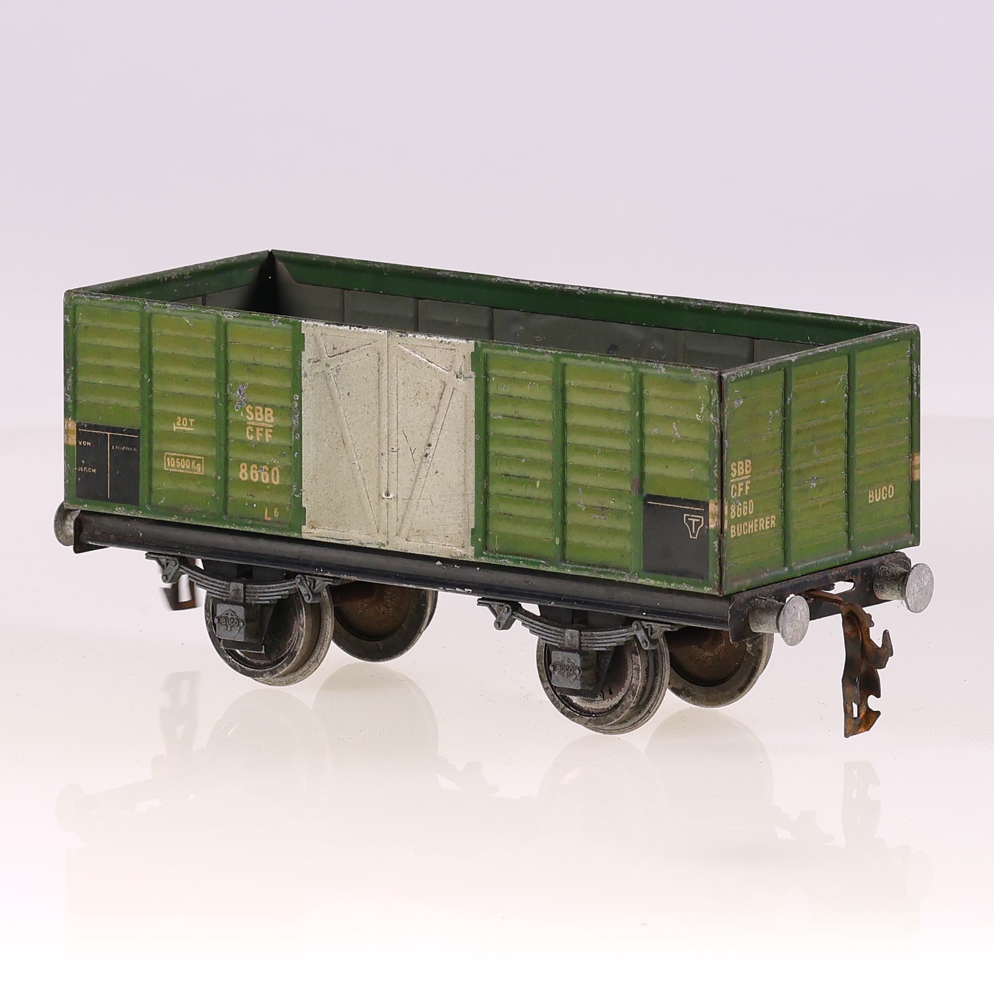 BUCO CH wagon tombereau SBB CFF 8660 O Grade B sans boîte — miniature 7