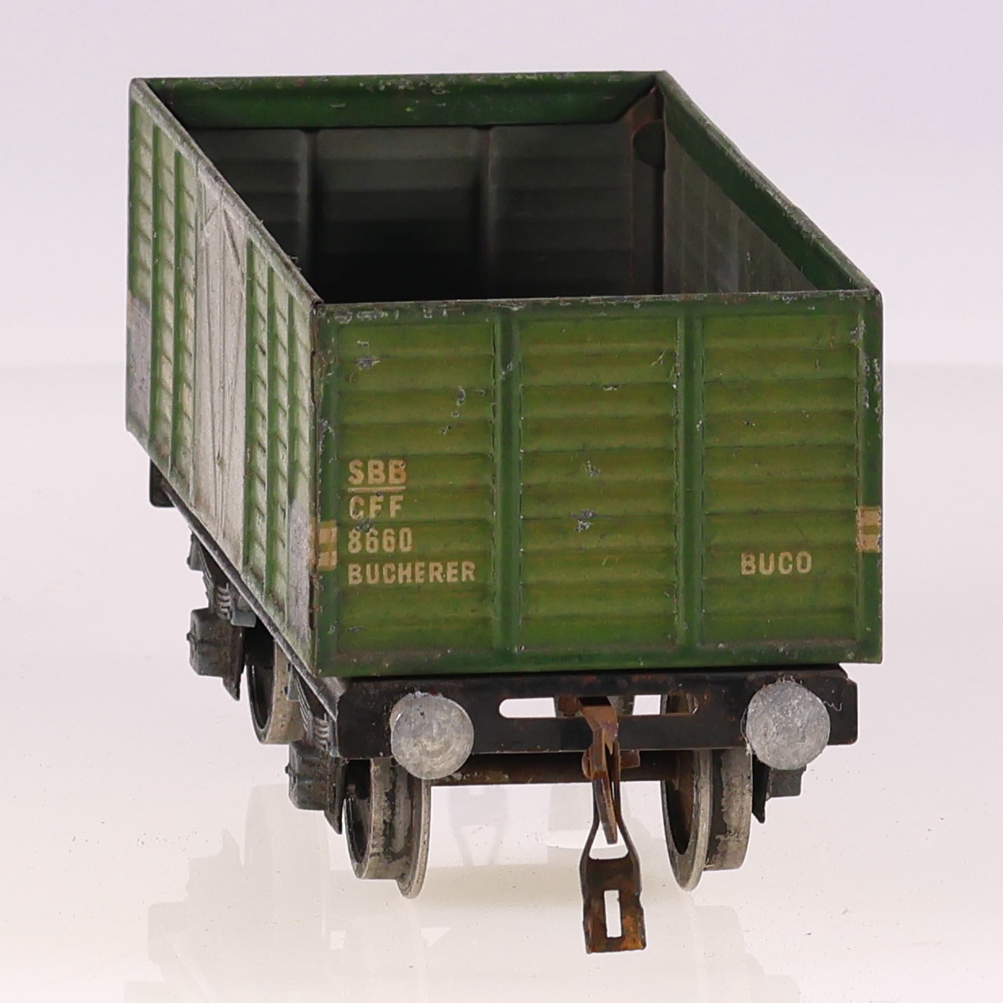BUCO CH wagon tombereau SBB CFF 8660 O Grade B sans boîte — miniature 8