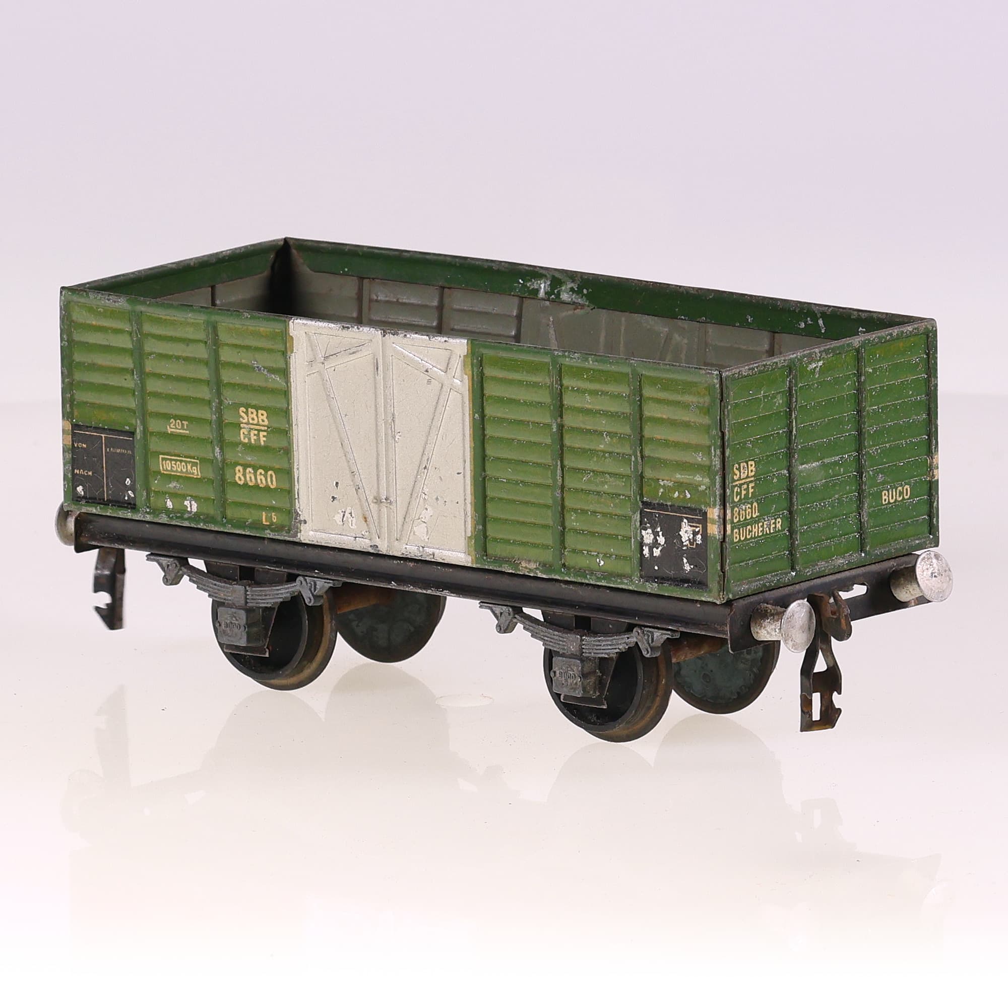 BUCO wagon tombereau SBB CFF 8660 O Grade B sans boîte — miniature 3