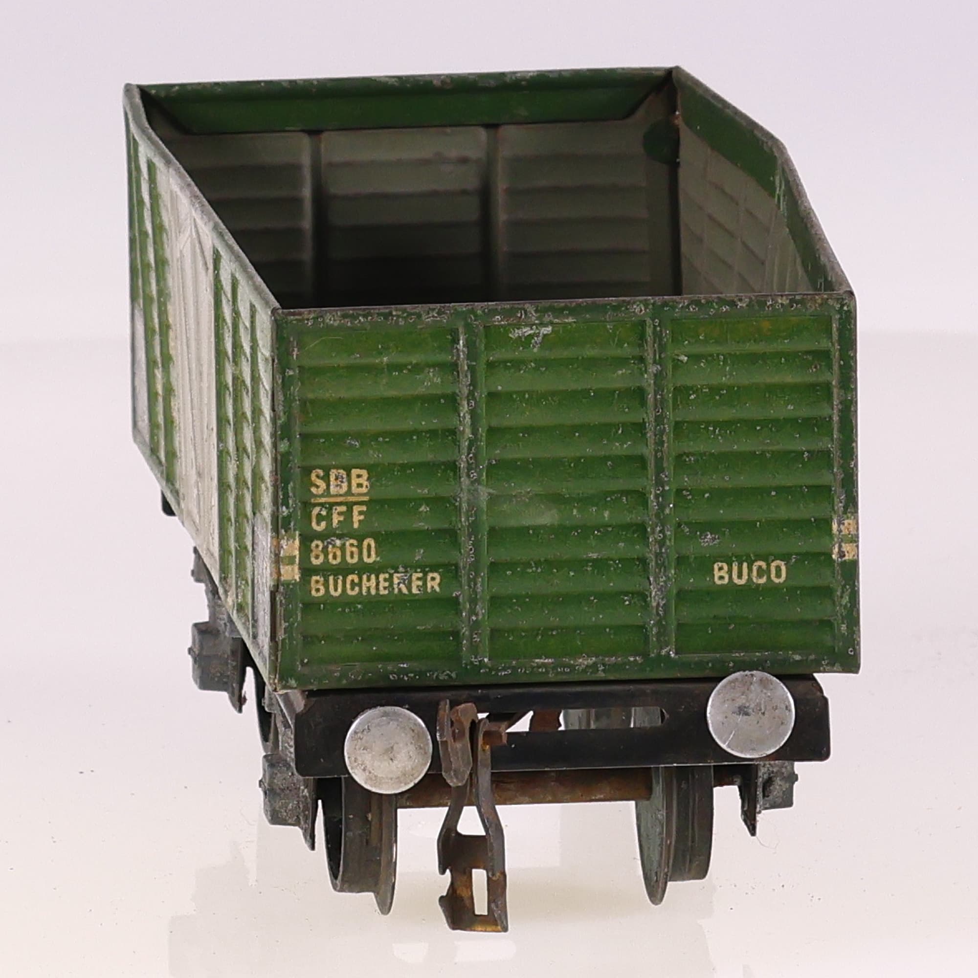 BUCO wagon tombereau SBB CFF 8660 O Grade B sans boîte — miniature 4