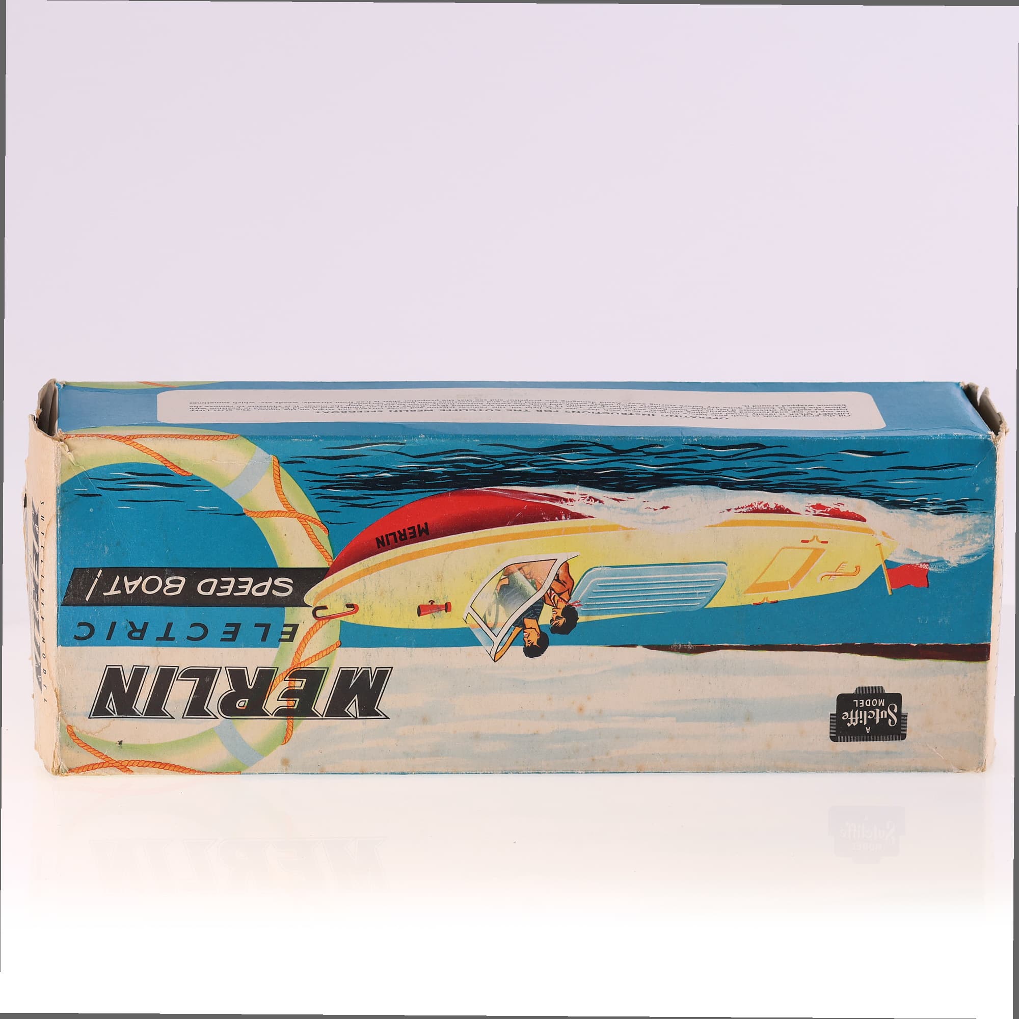 Sutcliffe canot électrique Merlin 32 cm état A avec boîte — miniature 13