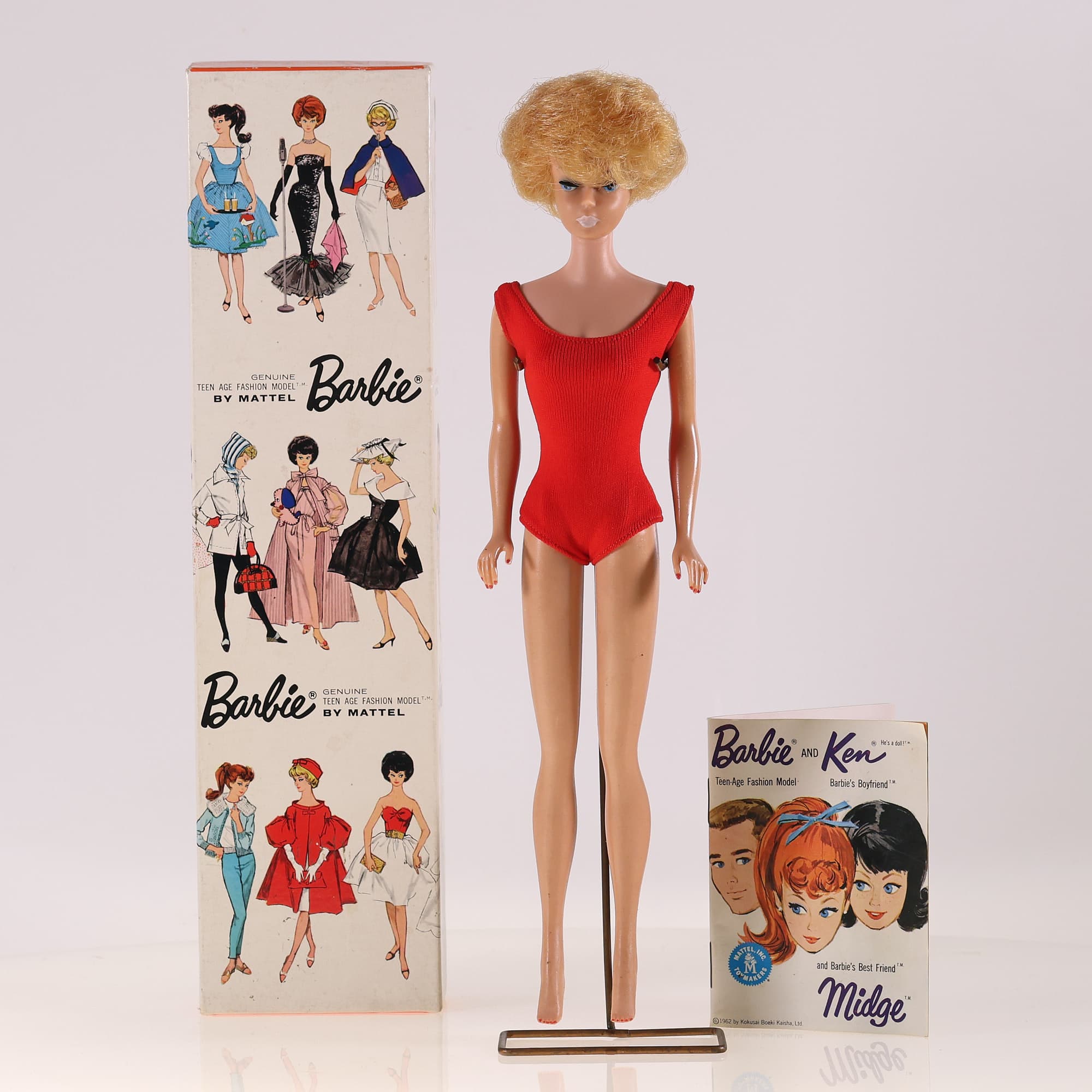 Mattel Barbie Bubble cut Blonde avec boîte