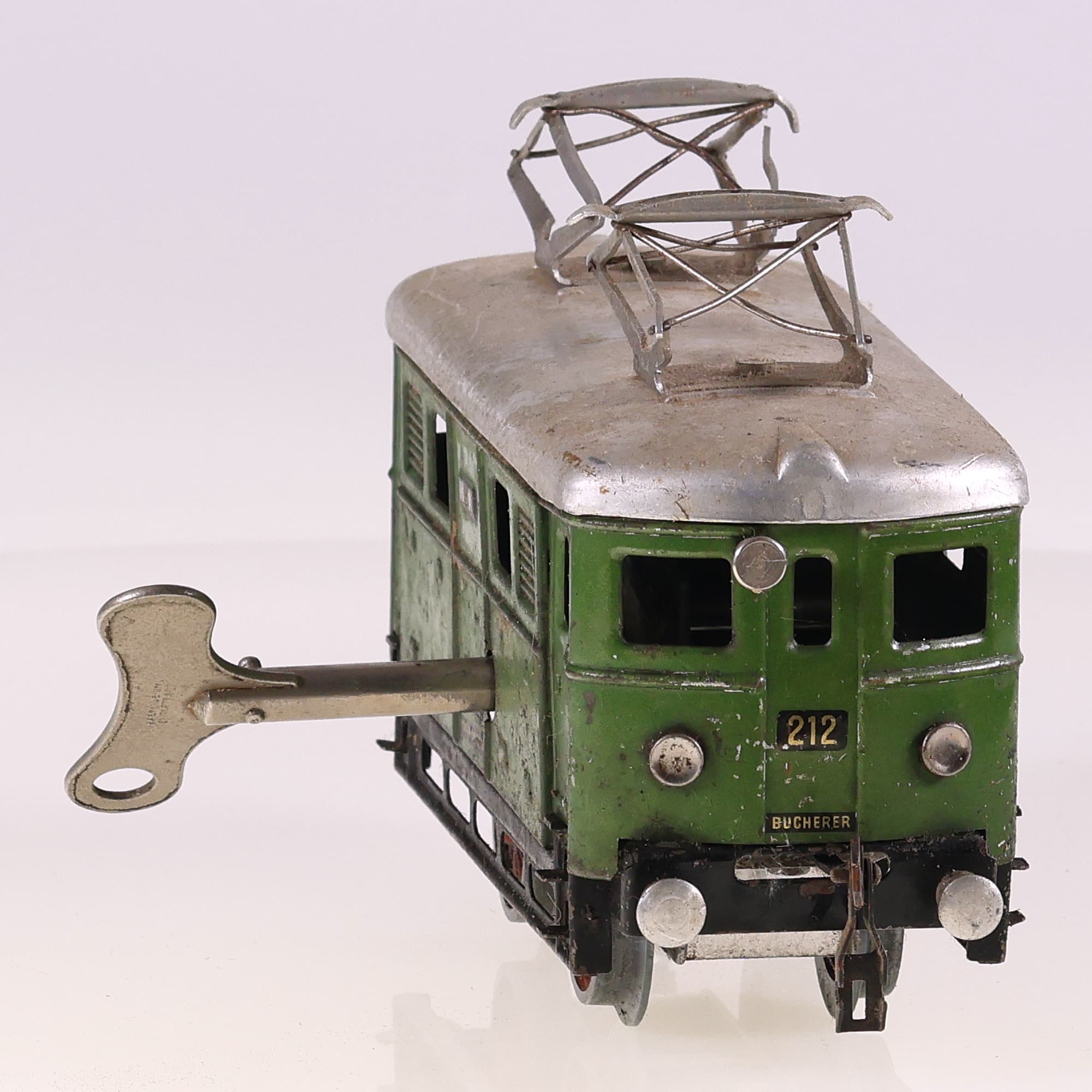 BUCO locomotive mécanique 212 O Grade B sans boîte — miniature 4